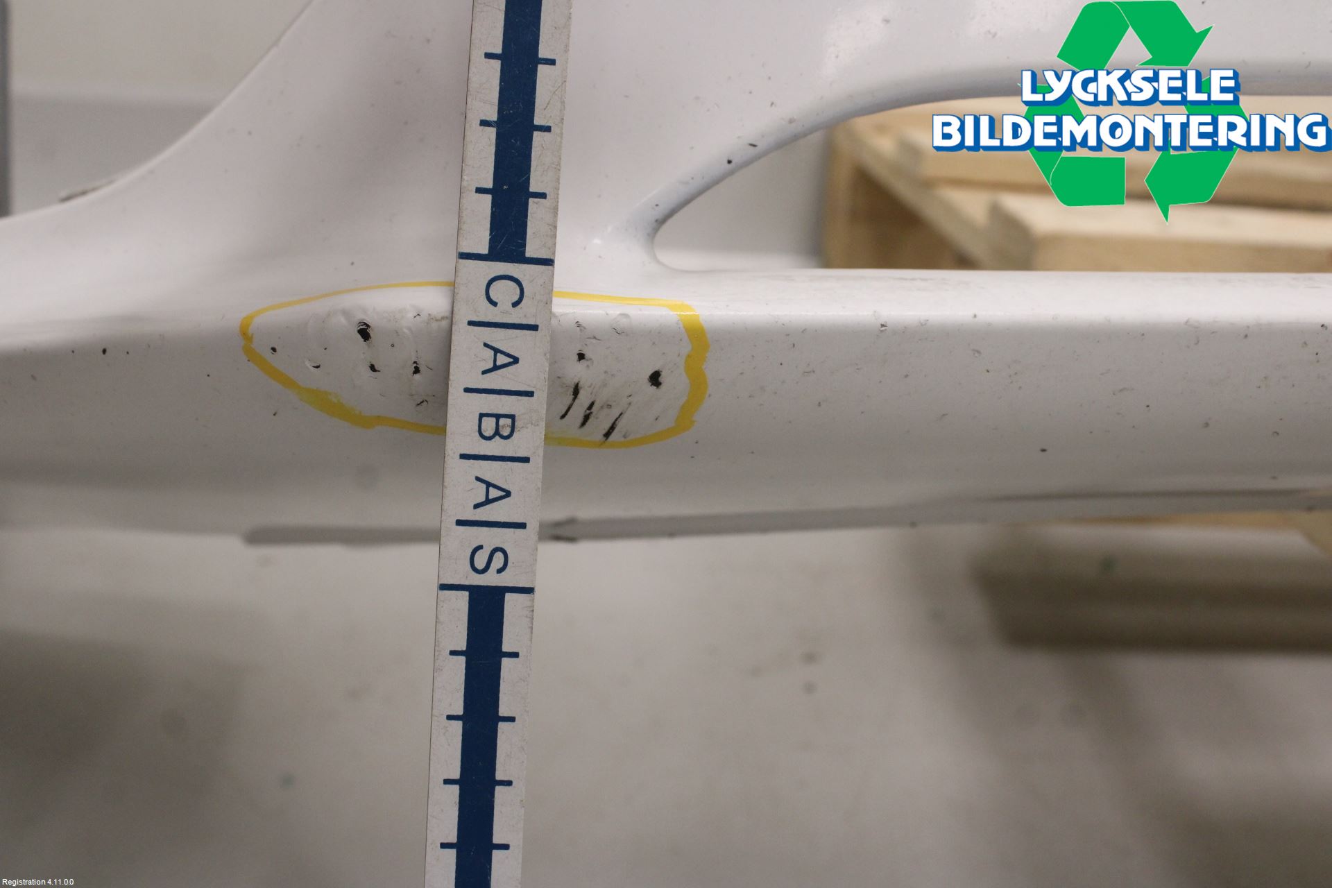 Audi A4 12-15 Stötfångarbeklädnad Fram