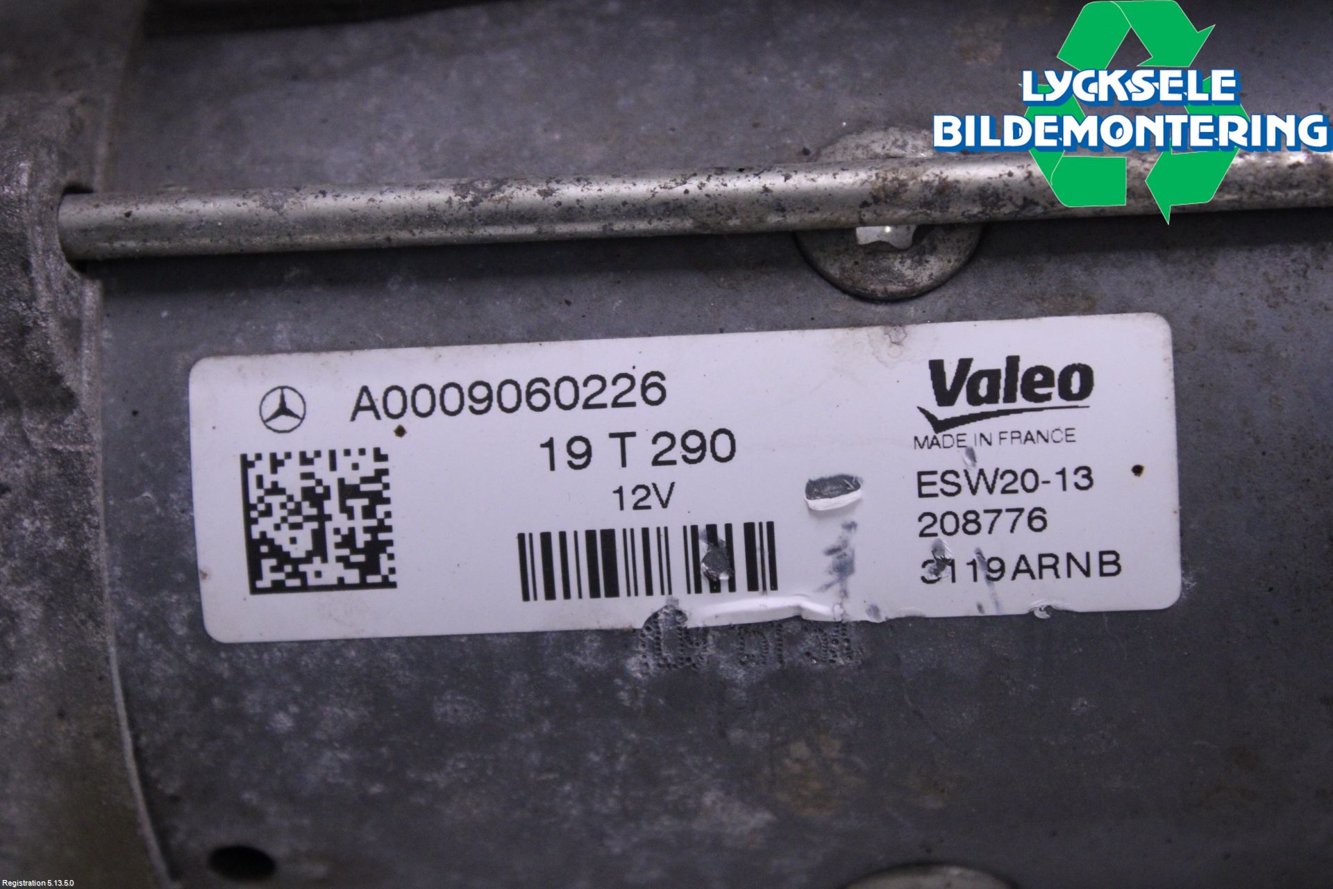 Mercedes-Benz MB VITO/V-KLASS (W640,W447,W448) 14- Startmotor Diesel