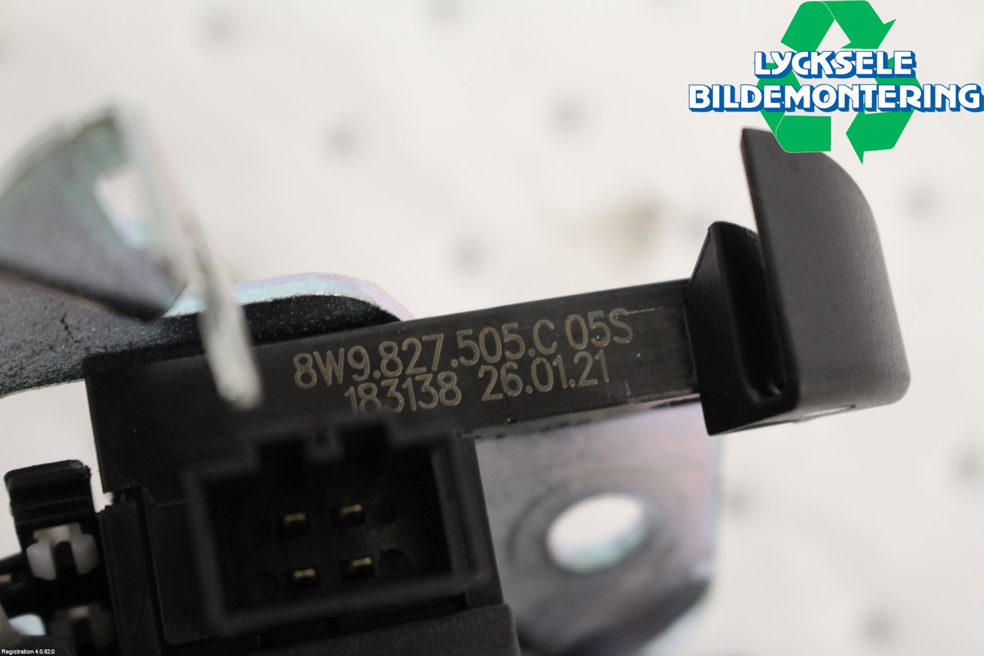 Audi A3/S3 8Y 21- Låskista Baklucka