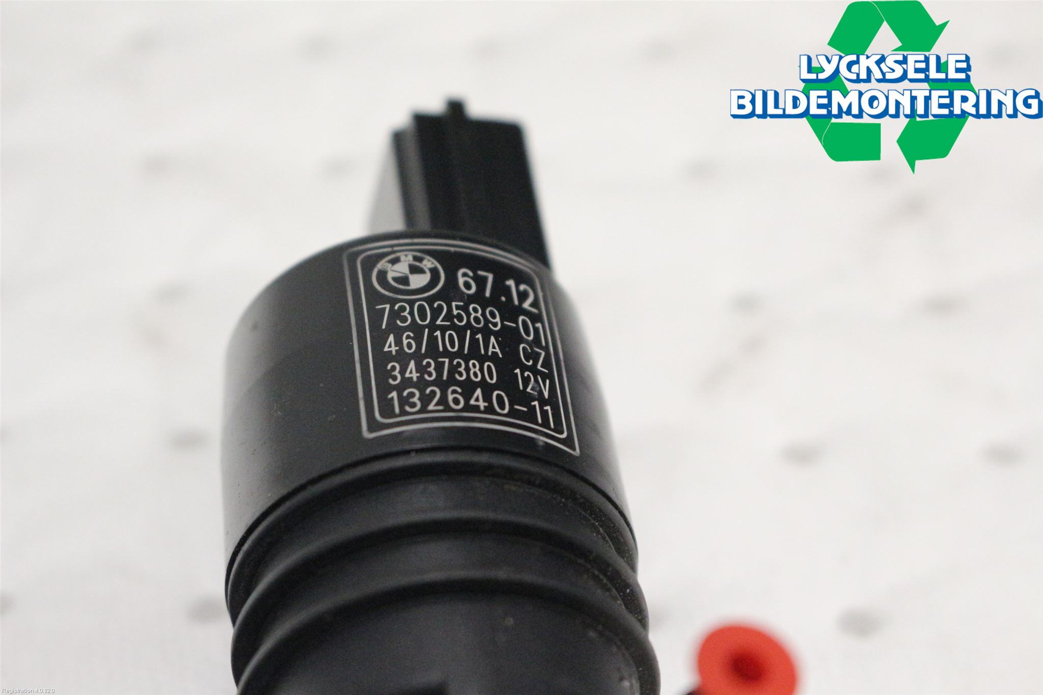 BMW X1 E84 10-15 Spolarpump Vindruta