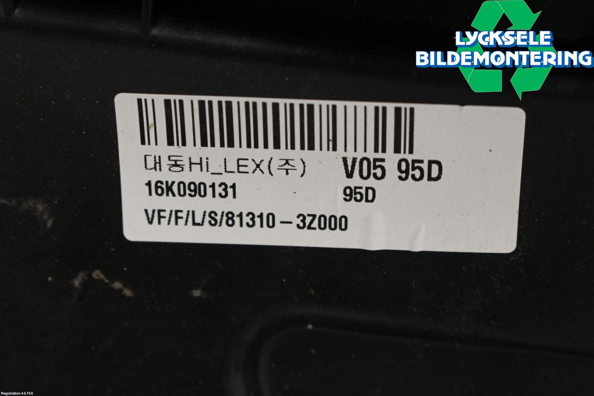 Hyundai i40 16-18 Fönsterhissmekanism