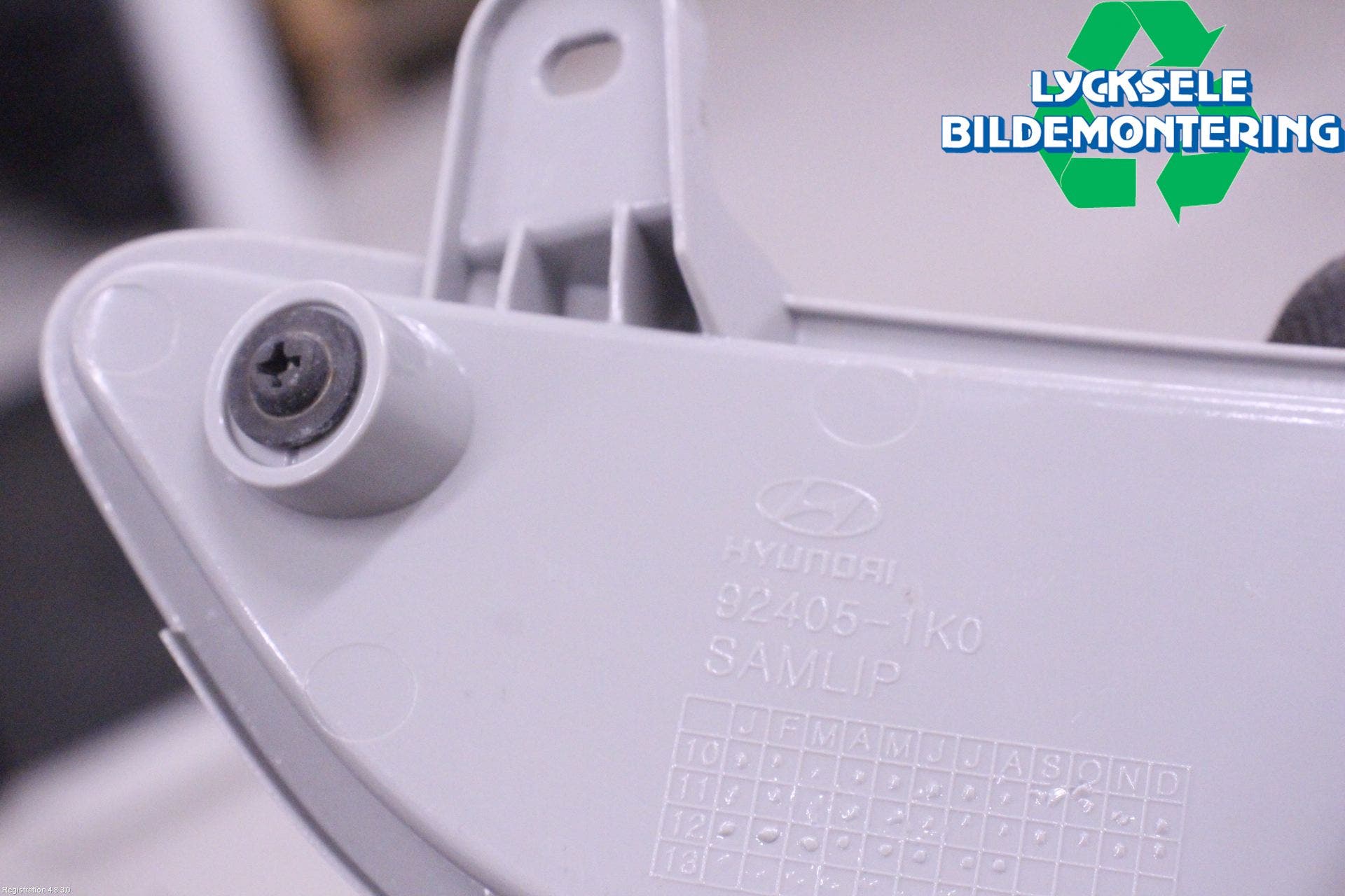 Hyundai ix20 Dimljus/Reflex Bak