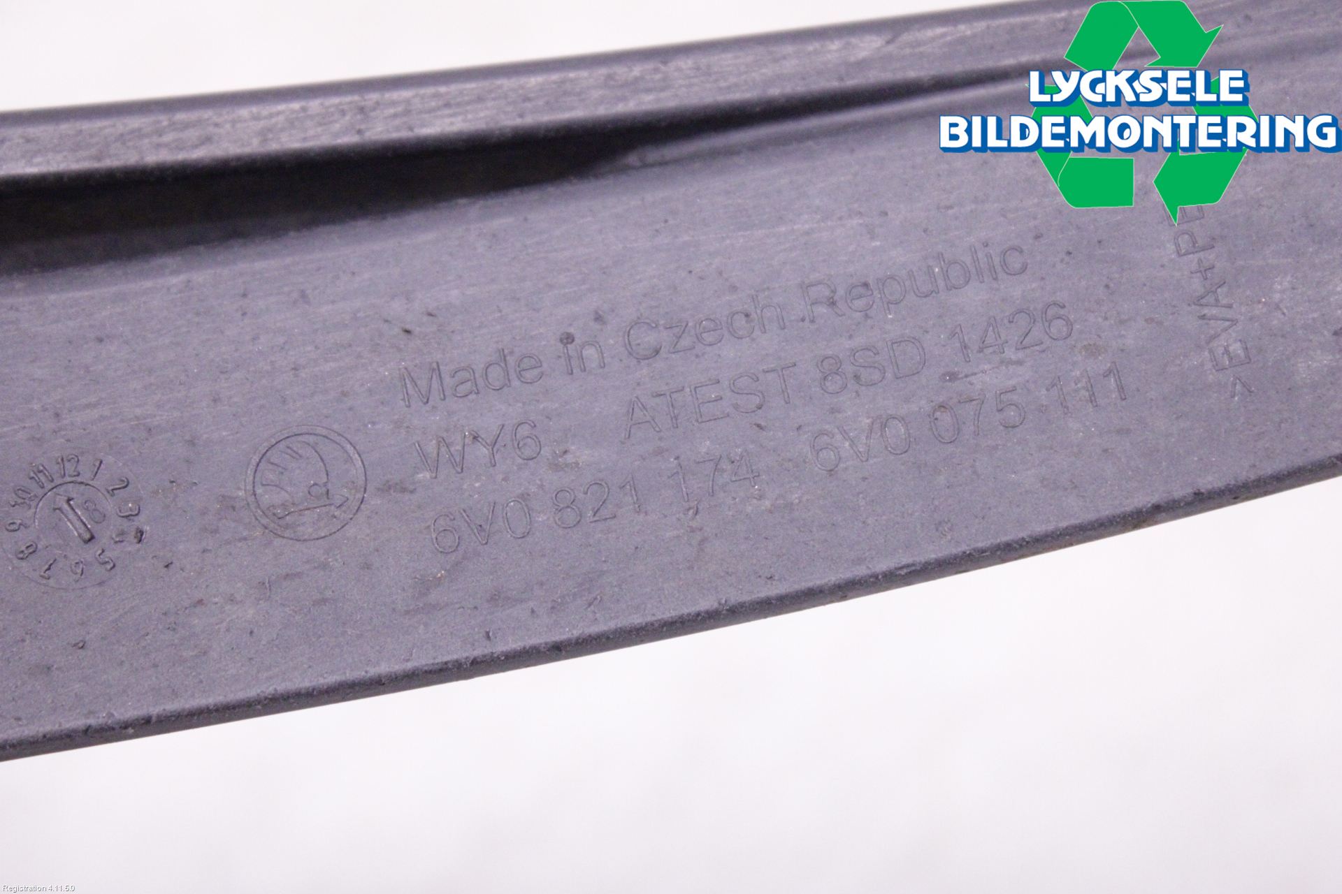 Skoda FABIA 15-21 Stänkskydd