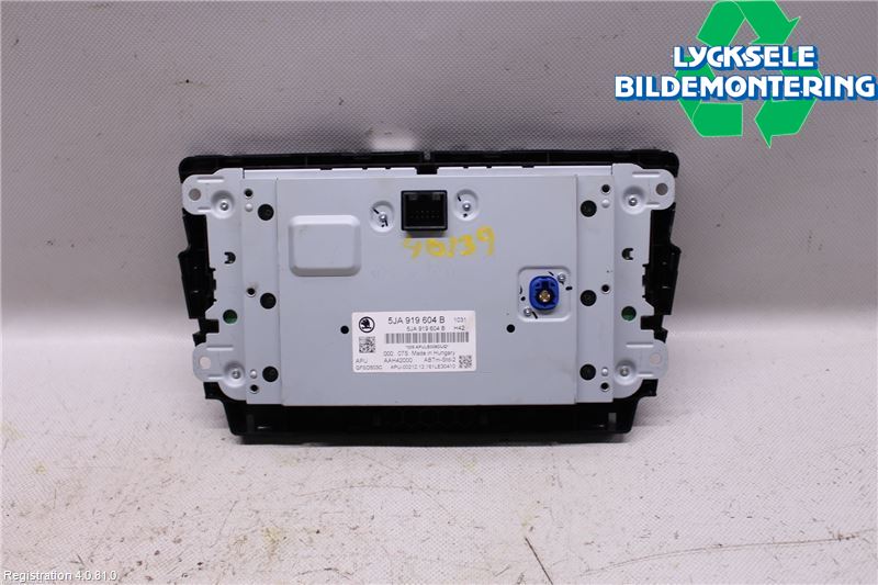 Skoda RAPID Cd Radio - Multimediapanel