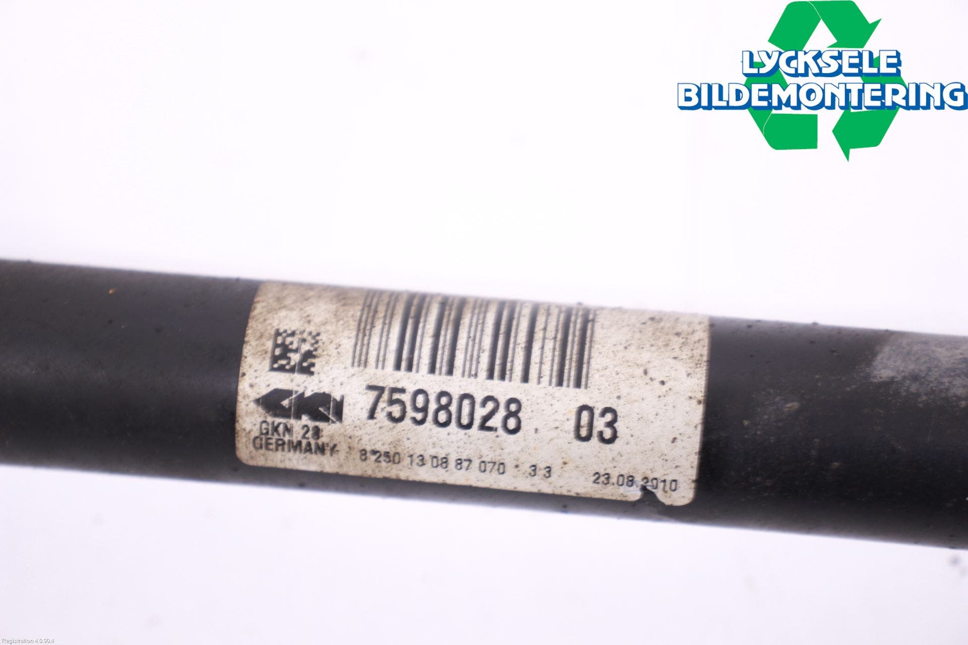 BMW X3 F25 10-17 Drivaxel Fram Höger