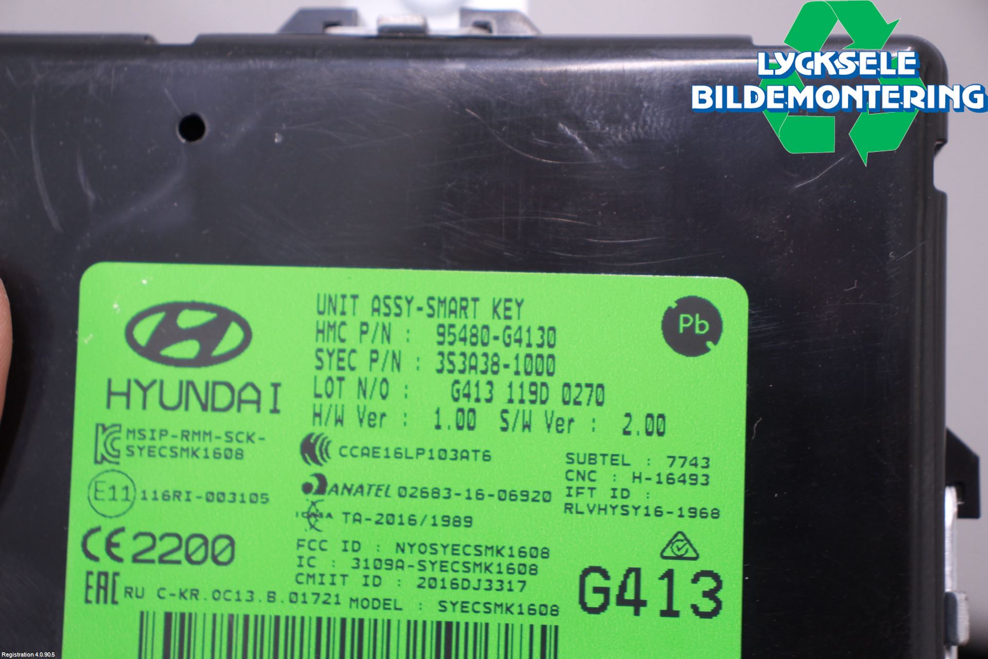 Hyundai i30 PD 17- Styrenhet Övrigt