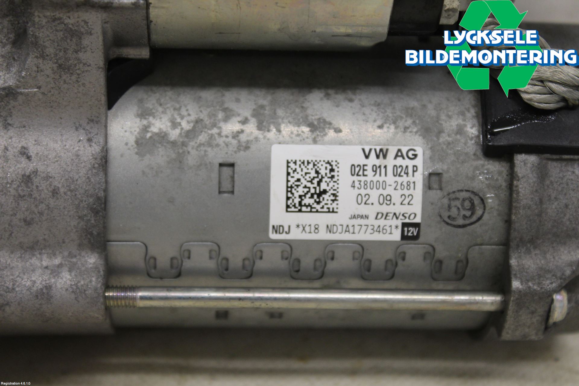 Skoda KODIAQ 17-24 Startmotor