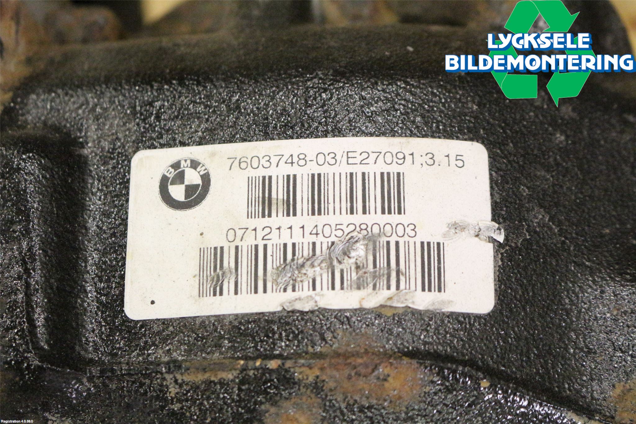 BMW 1 F20/F21 11-19 Bakväxel-Diff