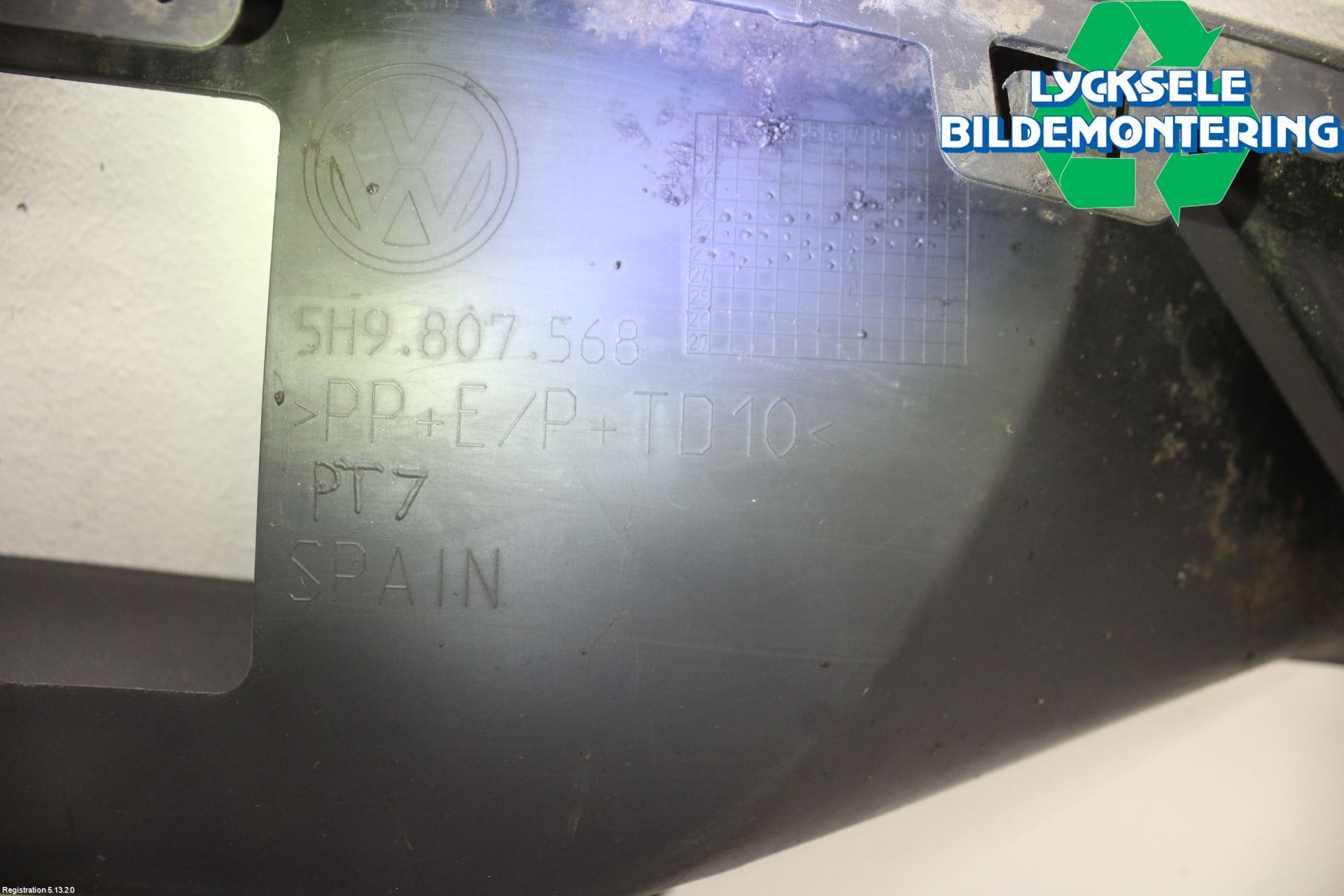 Volkswagen VW GOLF / E-GOLF VIII 20- Spoiler Bak