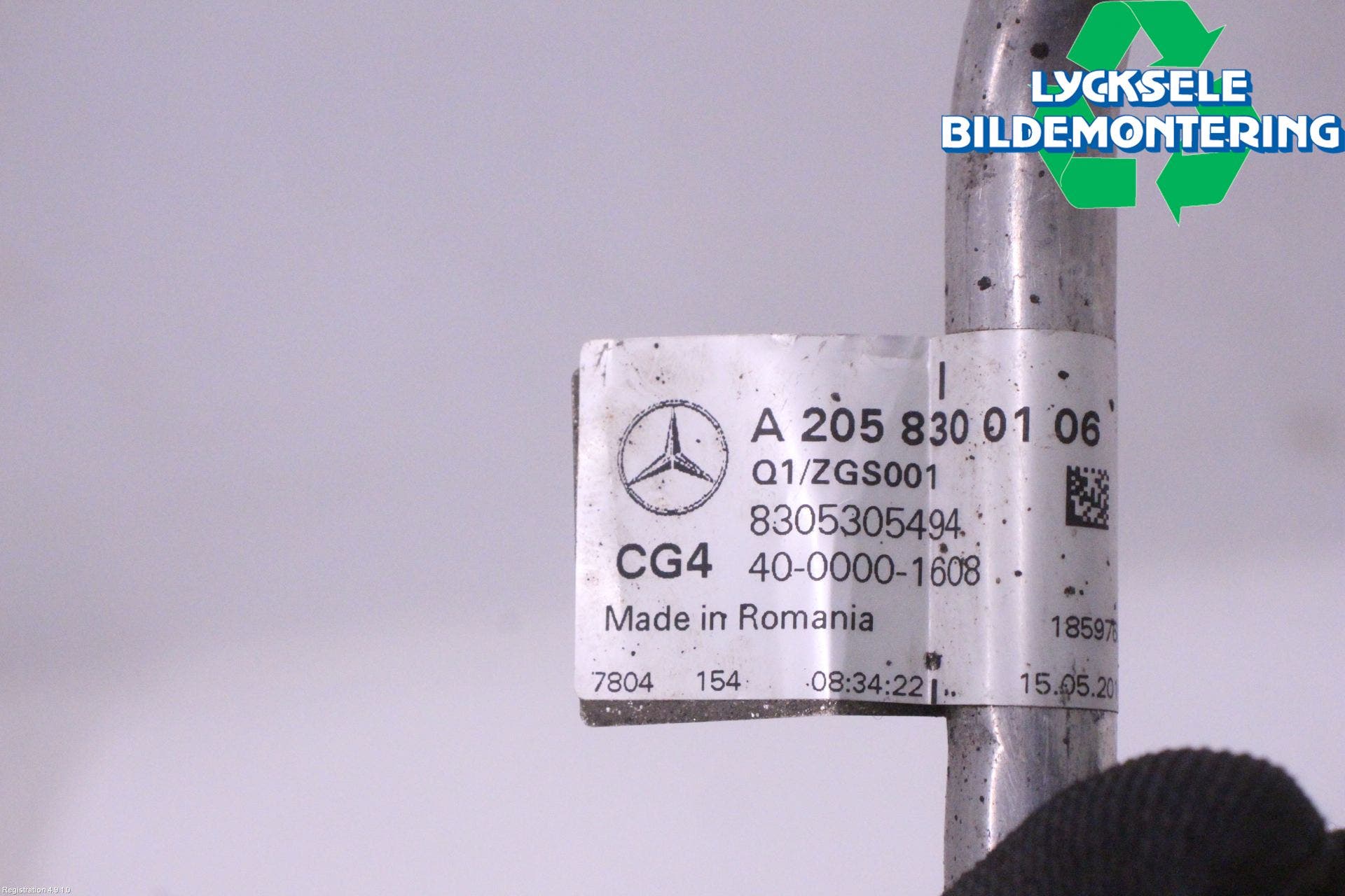 Mercedes-Benz MB C-KLASS (W205) 14-21 Ac Slang-Rör