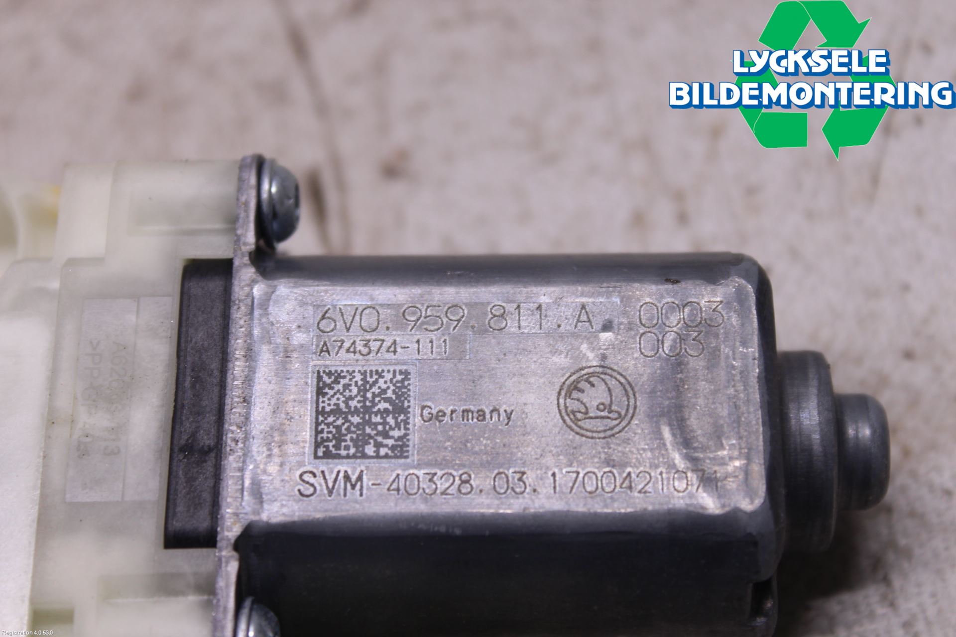 Skoda FABIA 15-21 Fönsterhissmotor