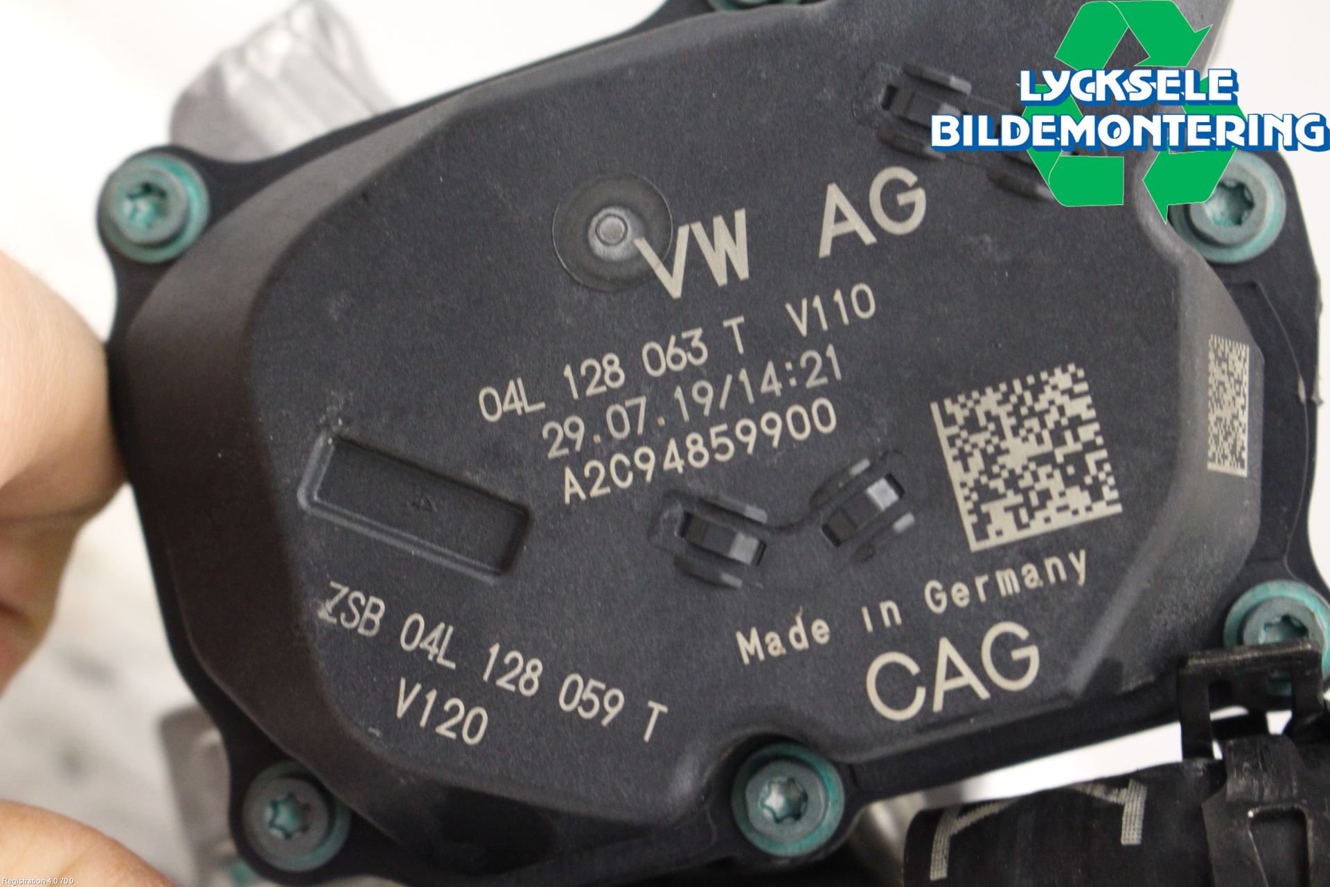 Skoda OCTAVIA (5E) 13-20 Injspjällhus