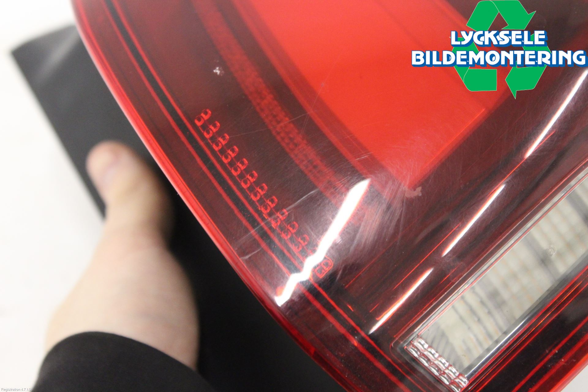 Peugeot 2008 13-20 Bakljus Höger