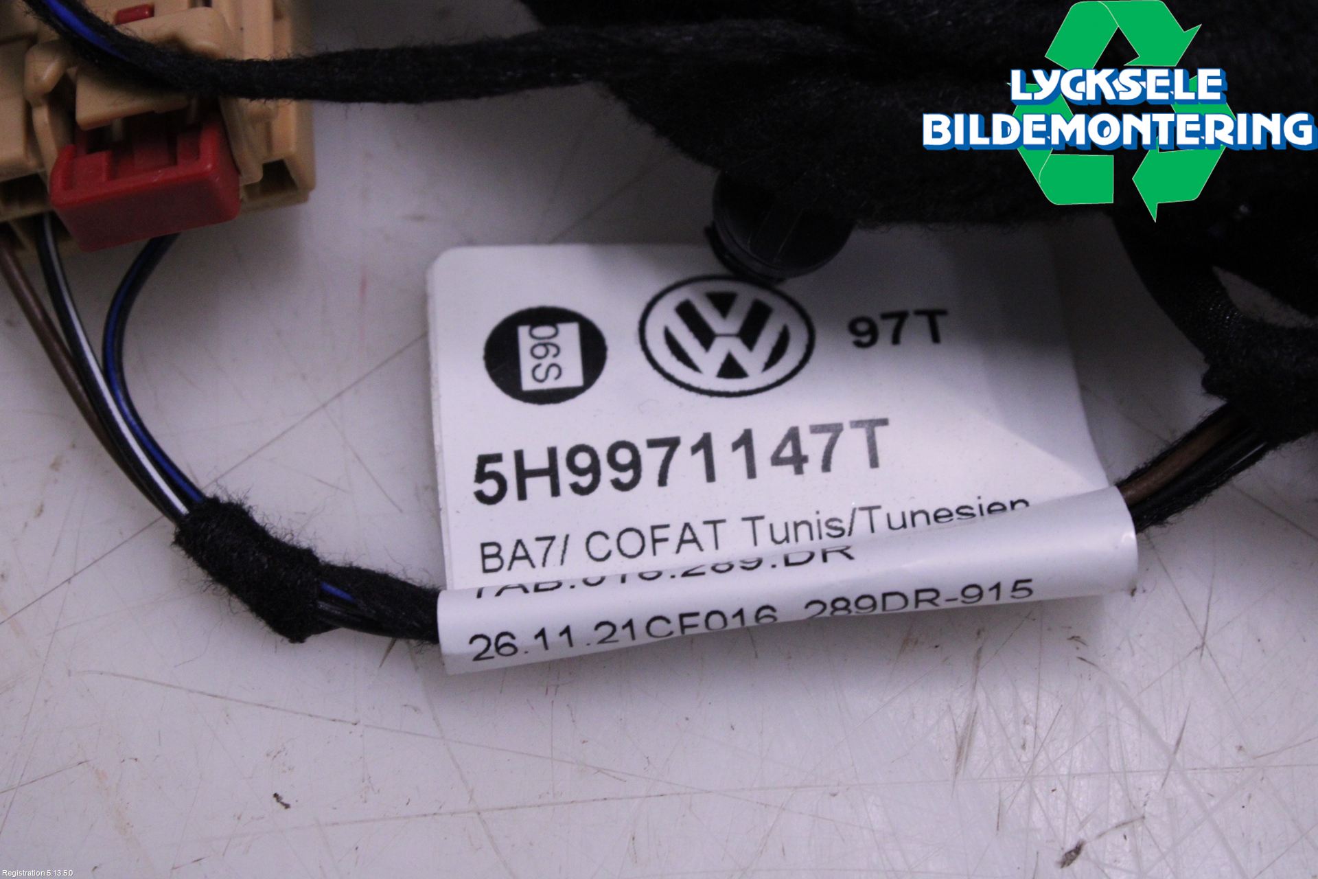 Volkswagen VW GOLF / E-GOLF VIII 20- Kabelhärva