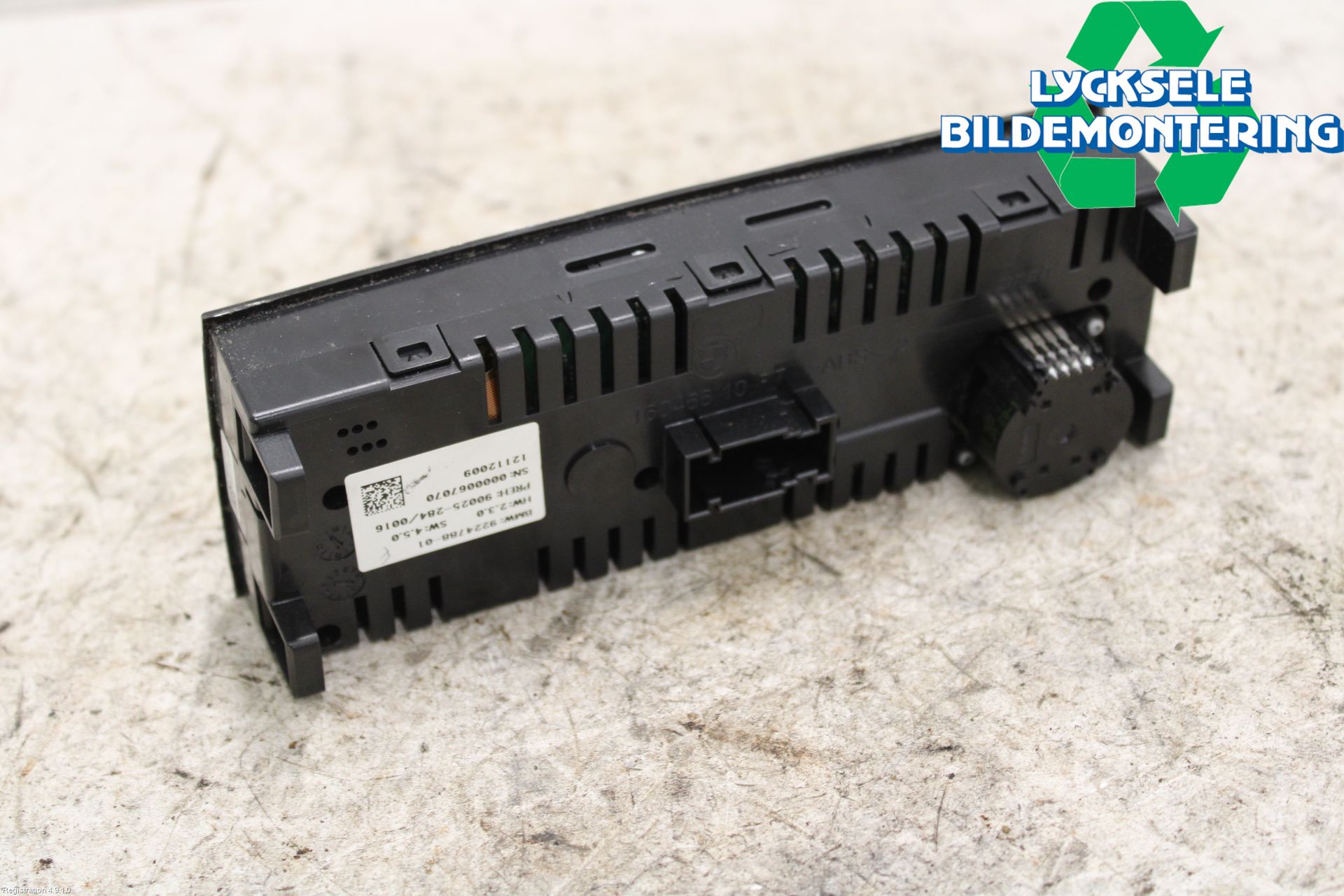 BMW 5 F10/F11/F18 09-17 Ac Styrenhet Ac Manöveren