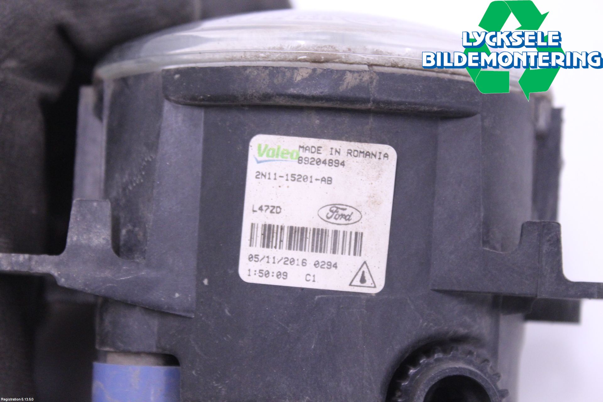 Ford FIESTA 13-17 Dimljus-Varselljus Fram