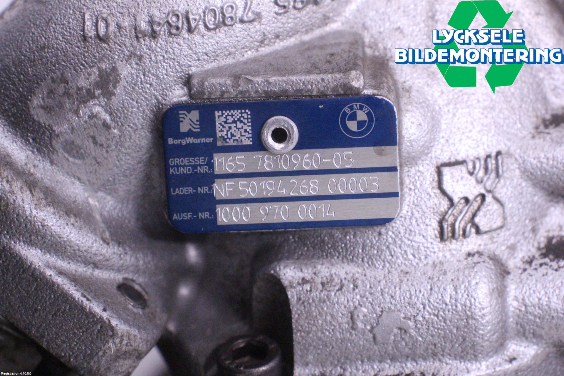 BMW X1 E84 10-15 Turboaggregat