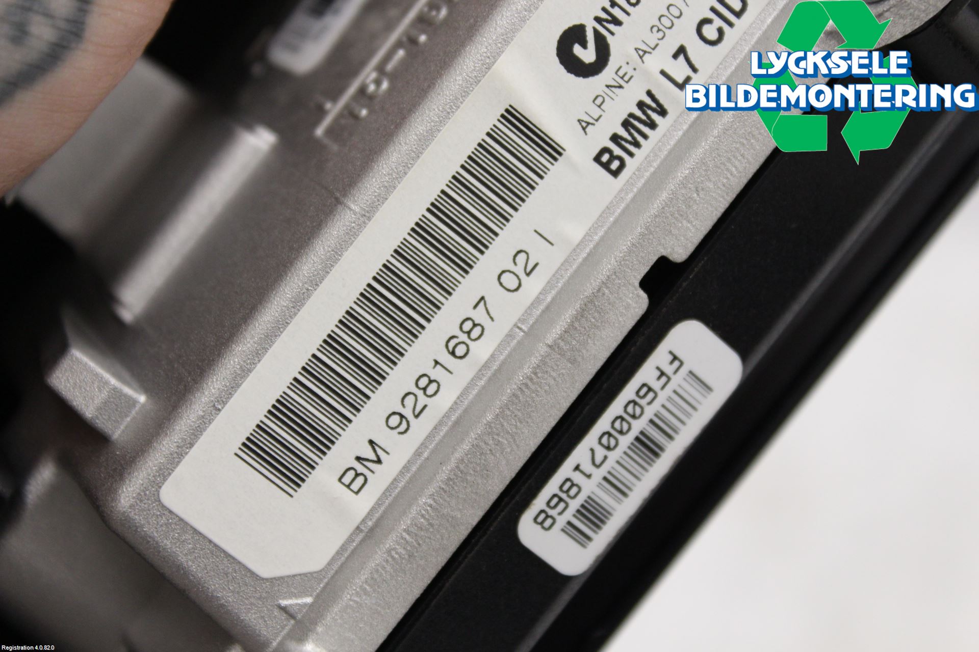 BMW 3 F30/F31/F80 12-19 Multifunktionsdisplay