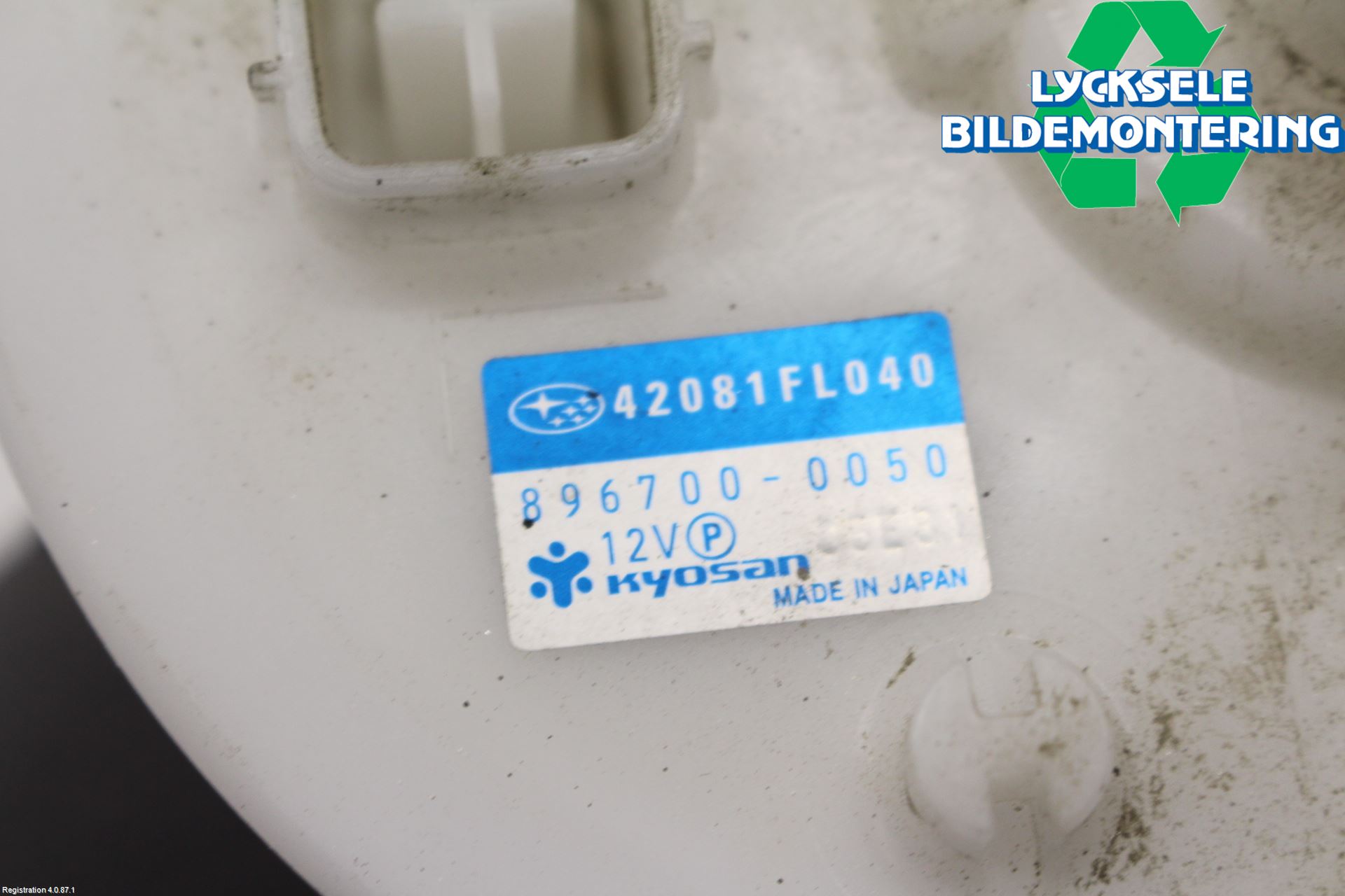 Subaru OUTBACK 21- Givare Tank