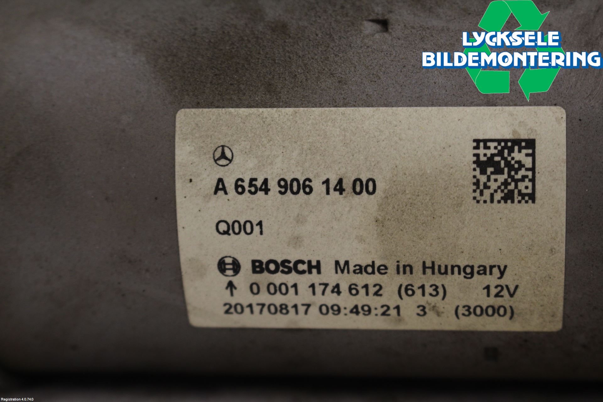 Mercedes-Benz MB E-KLASS (W213) 16-23 Startmotor Diesel