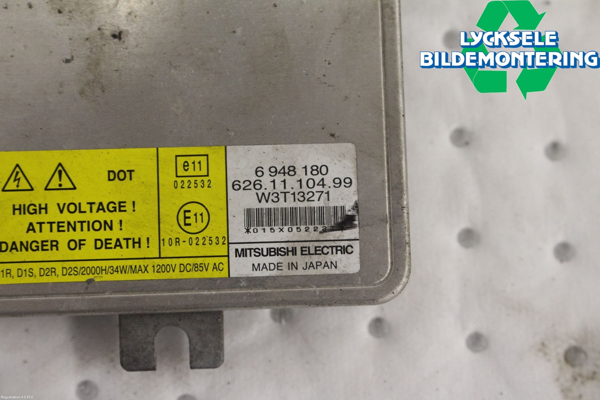 BMW 3 E90/91 SED/TOU 05-12 Styrenhet Strålkastare