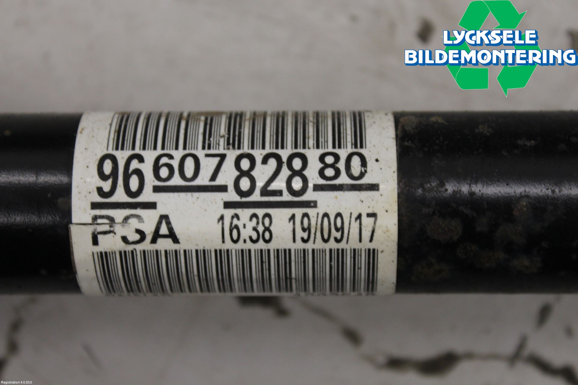 Citroen BERLINGO 08-18 Drivaxel Fram Höger