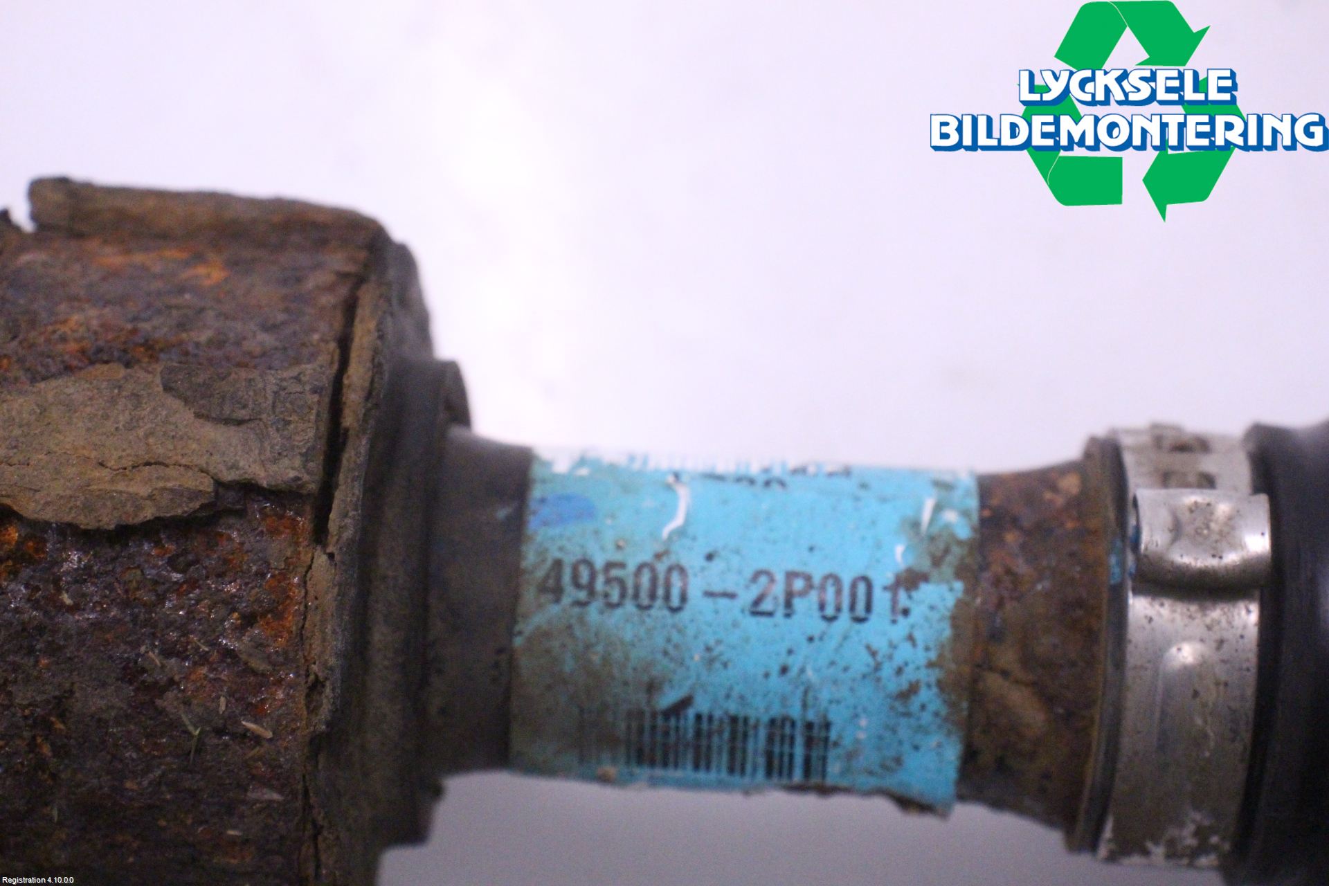 Kia SORENTO 10-14 Drivaxel Fram Vänster