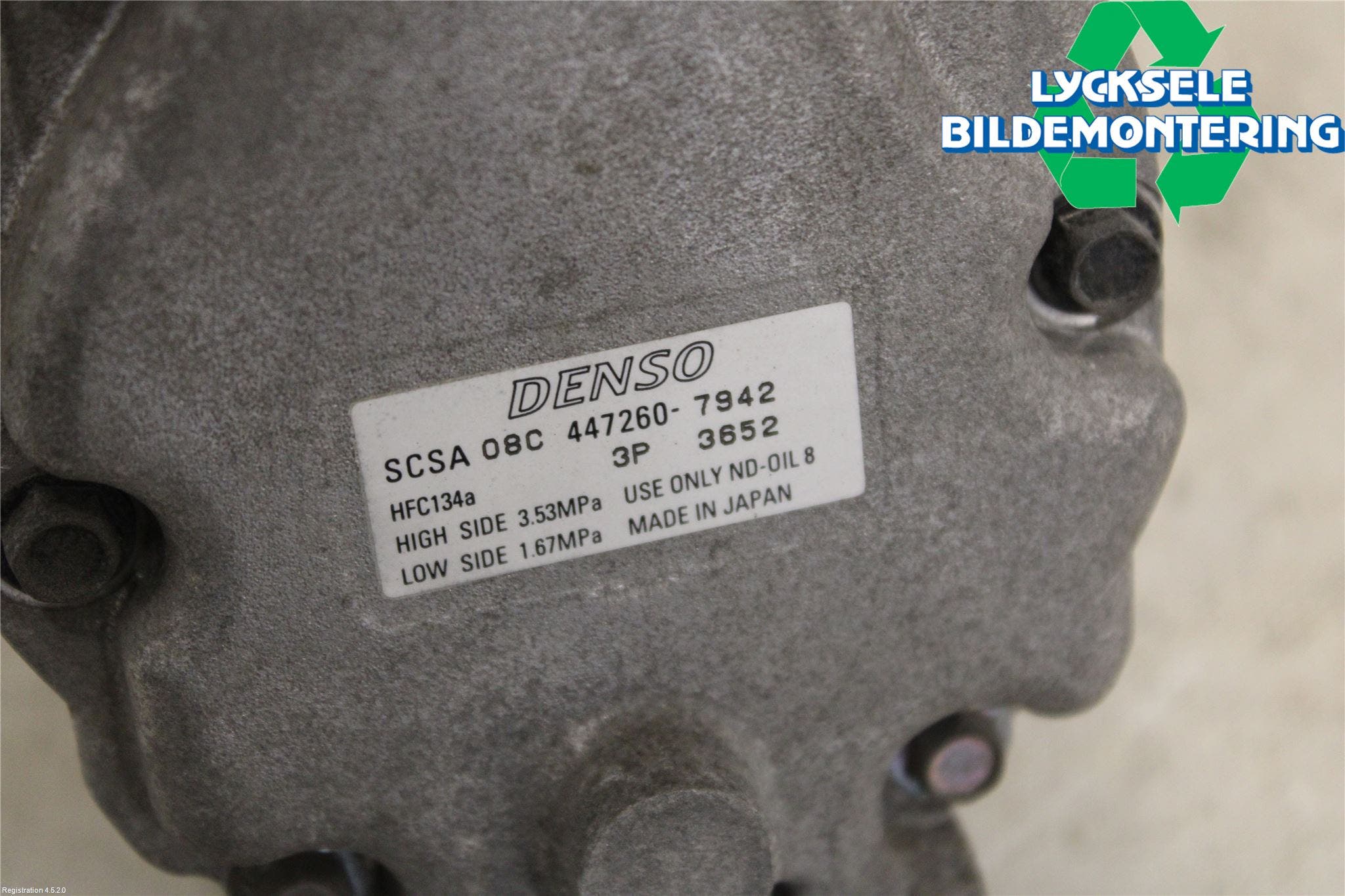 Subaru LEGACY 10-14 Ac Kompressor