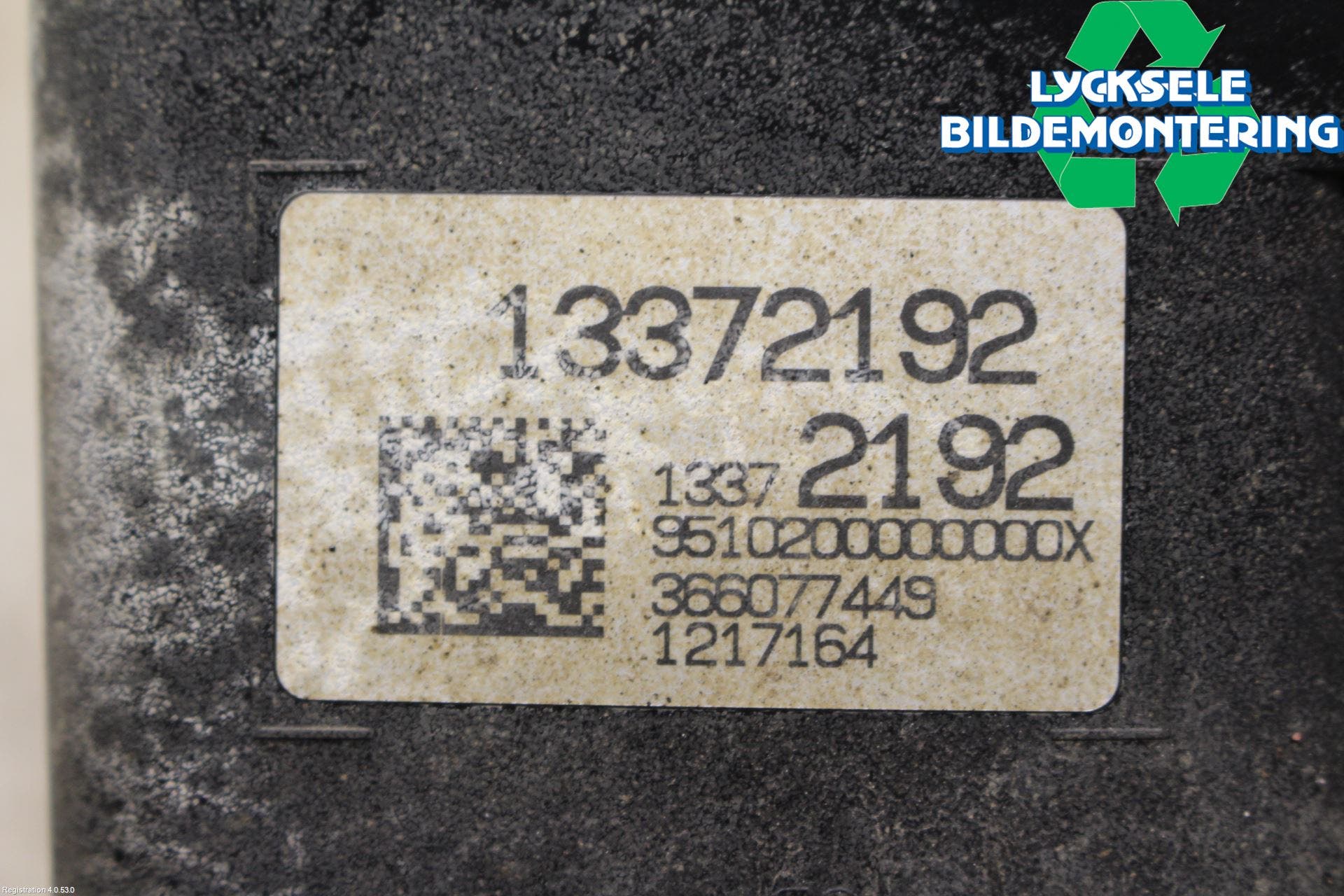 Opel ASTRA K 16-22 Bränsle Kolkanister