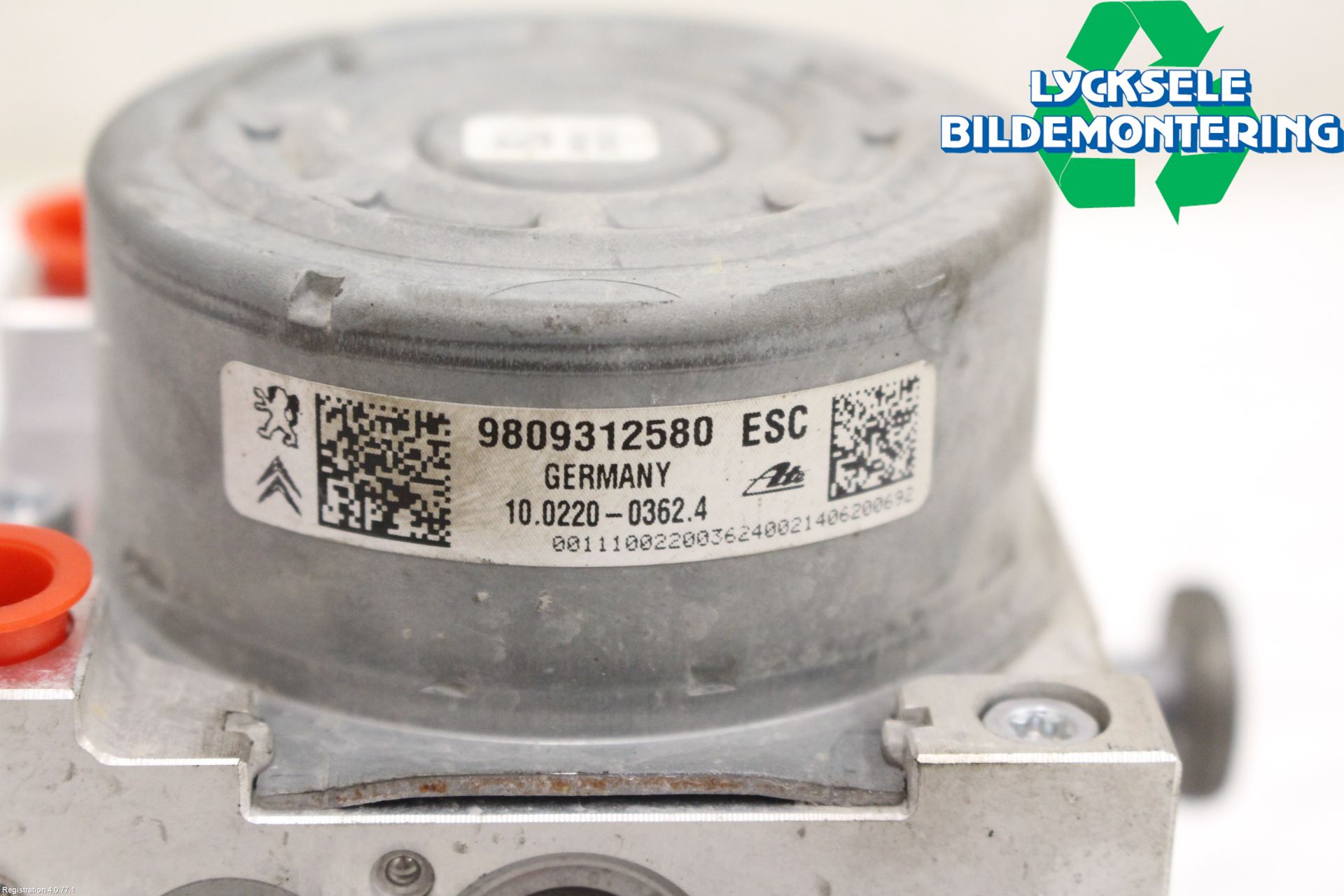 Peugeot 2008 13-20 Abs Hydraulaggregat