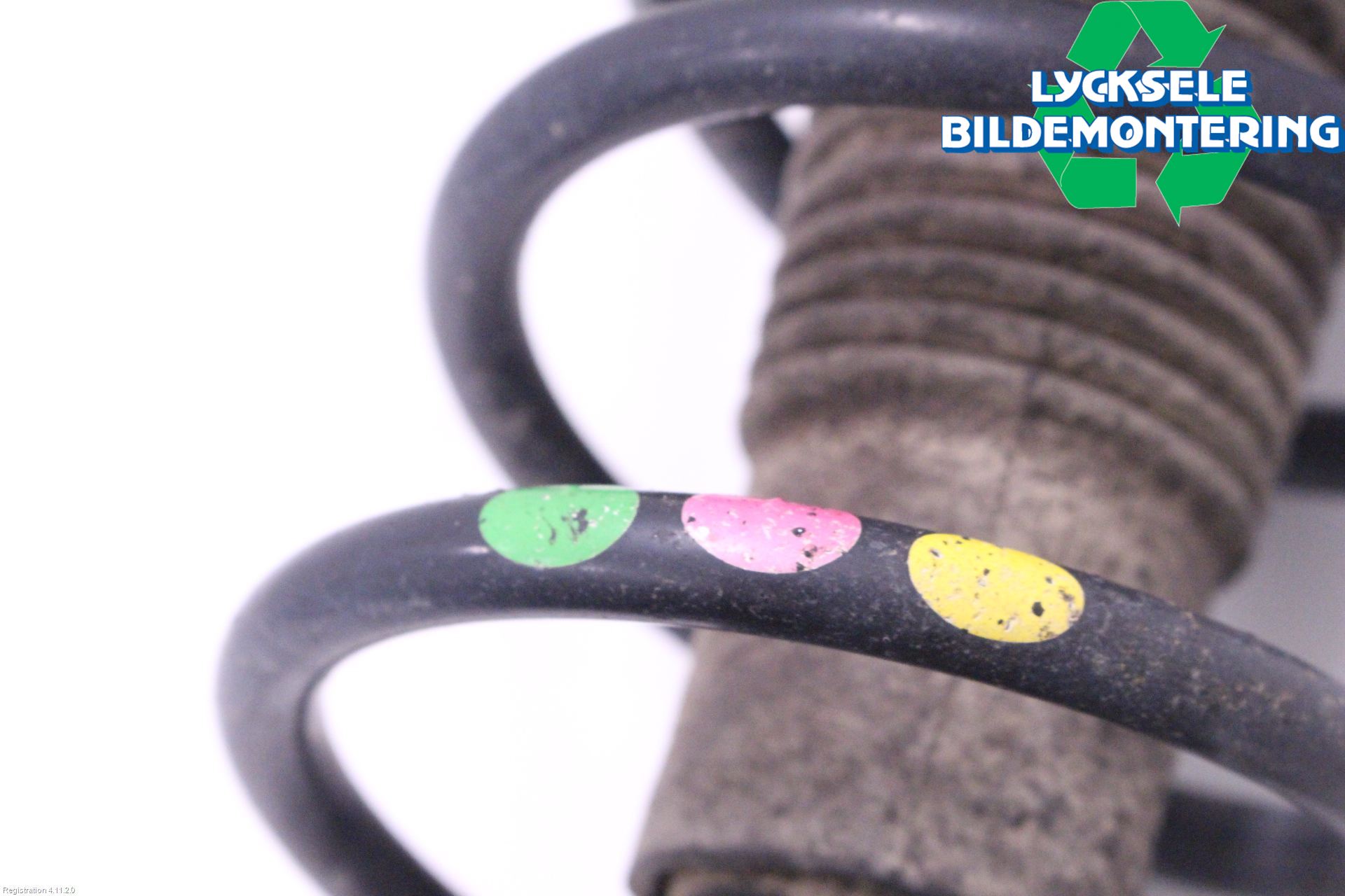 Dacia DUSTER 18-24 Fjäderben Fram Vänster