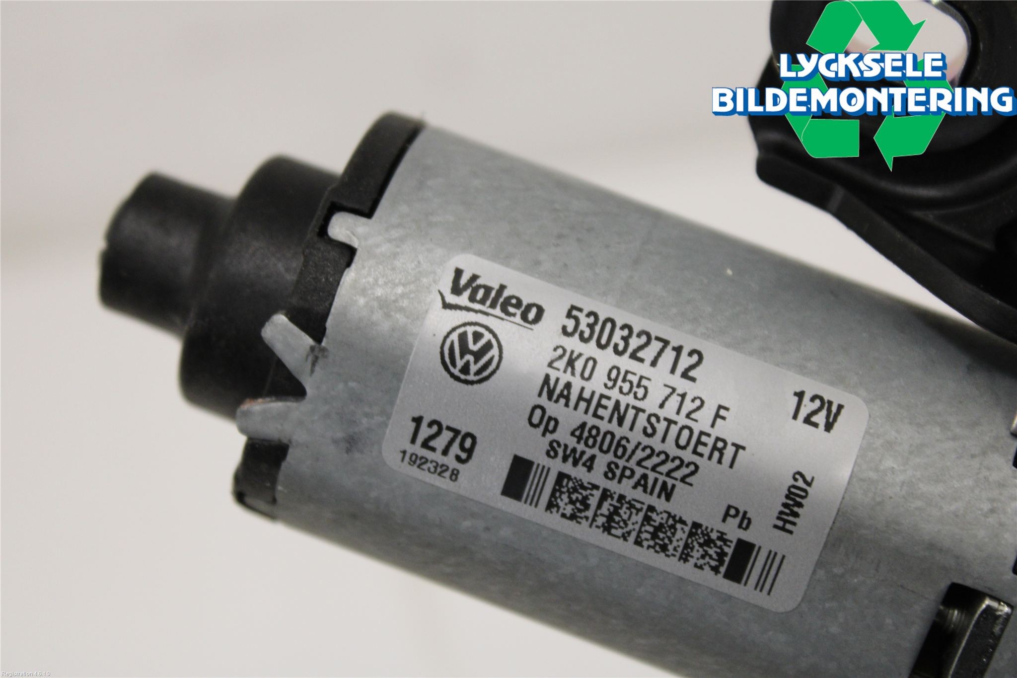Volkswagen VW CADDY 16-20 Torkarmotor Baklucka