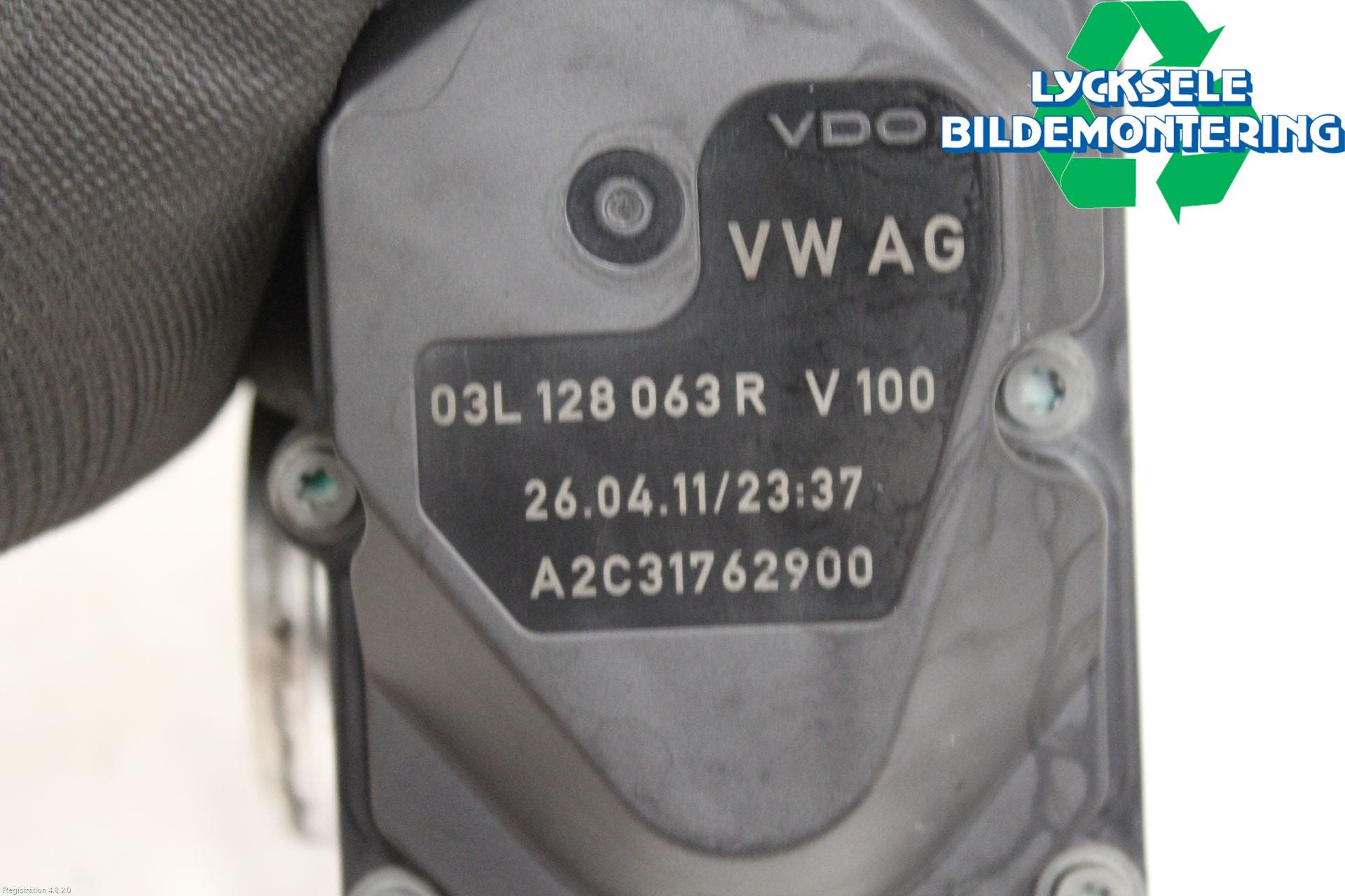 Skoda PRAKTIK Injspjällhus