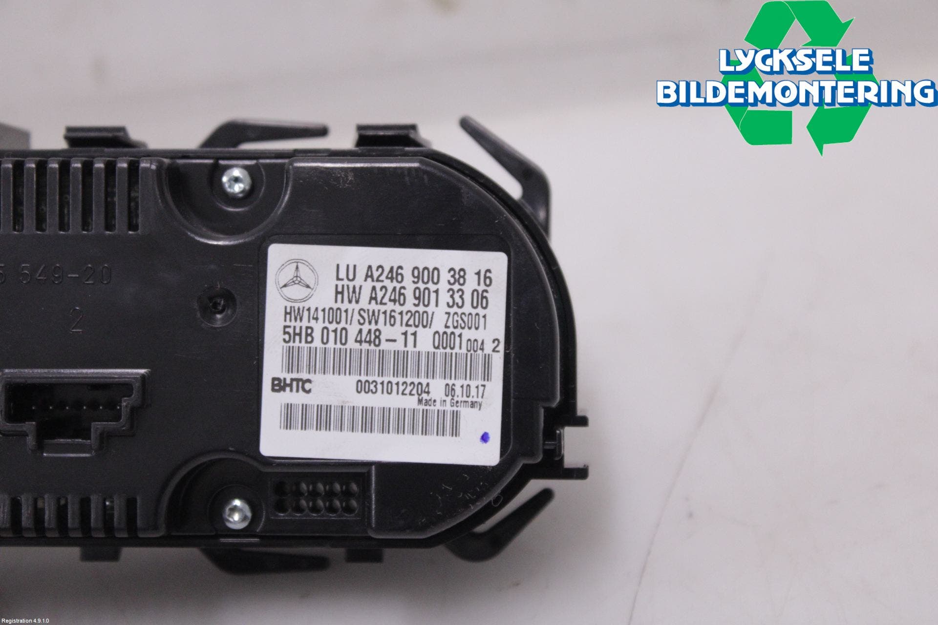 Mercedes-Benz MB CLA-KLASS (C117/X117) 13-19 Ac Styrenhet Ac Manöveren