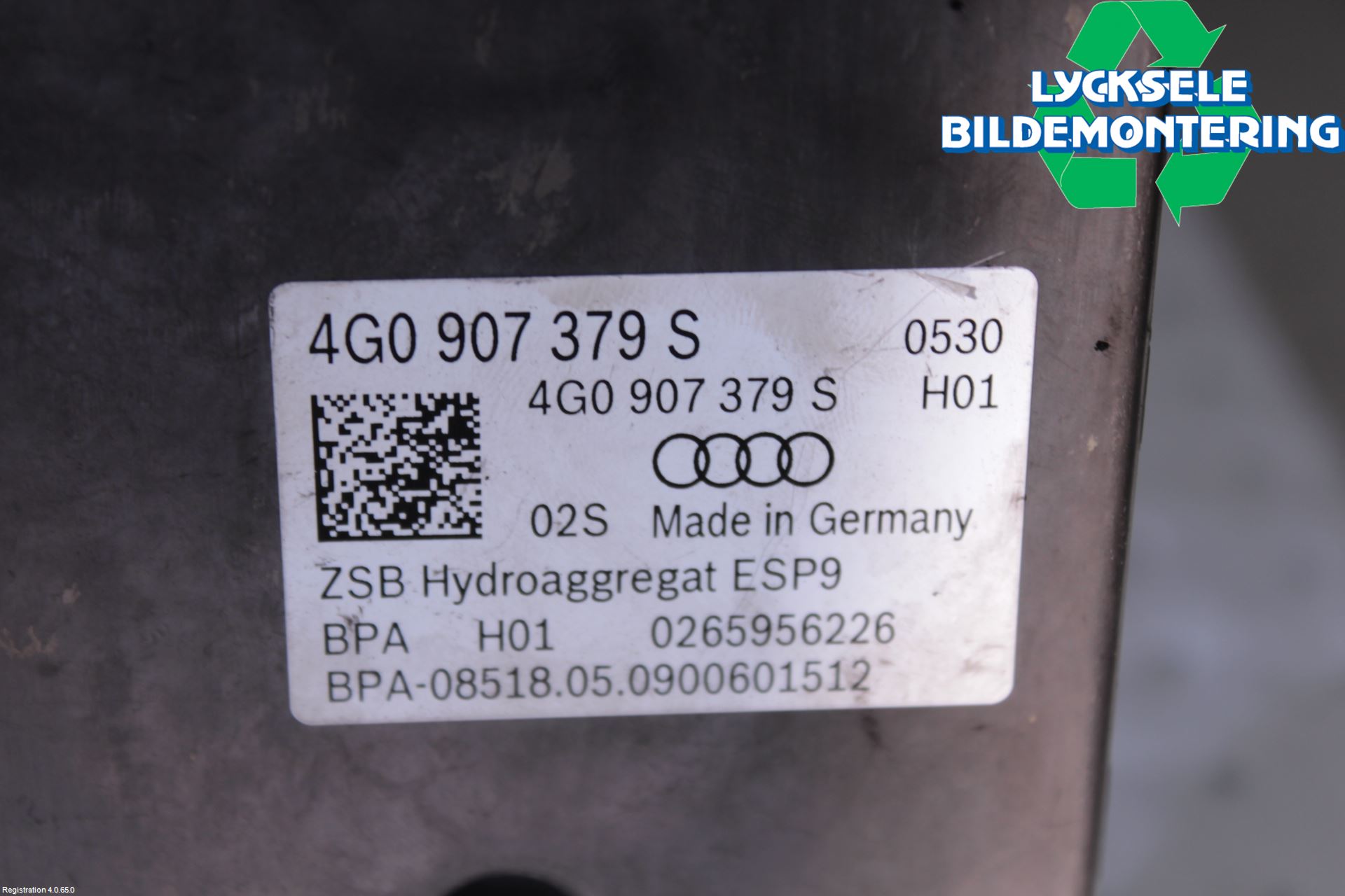 Audi A6 ALLROAD 12-18 Abs Hydraulaggregat