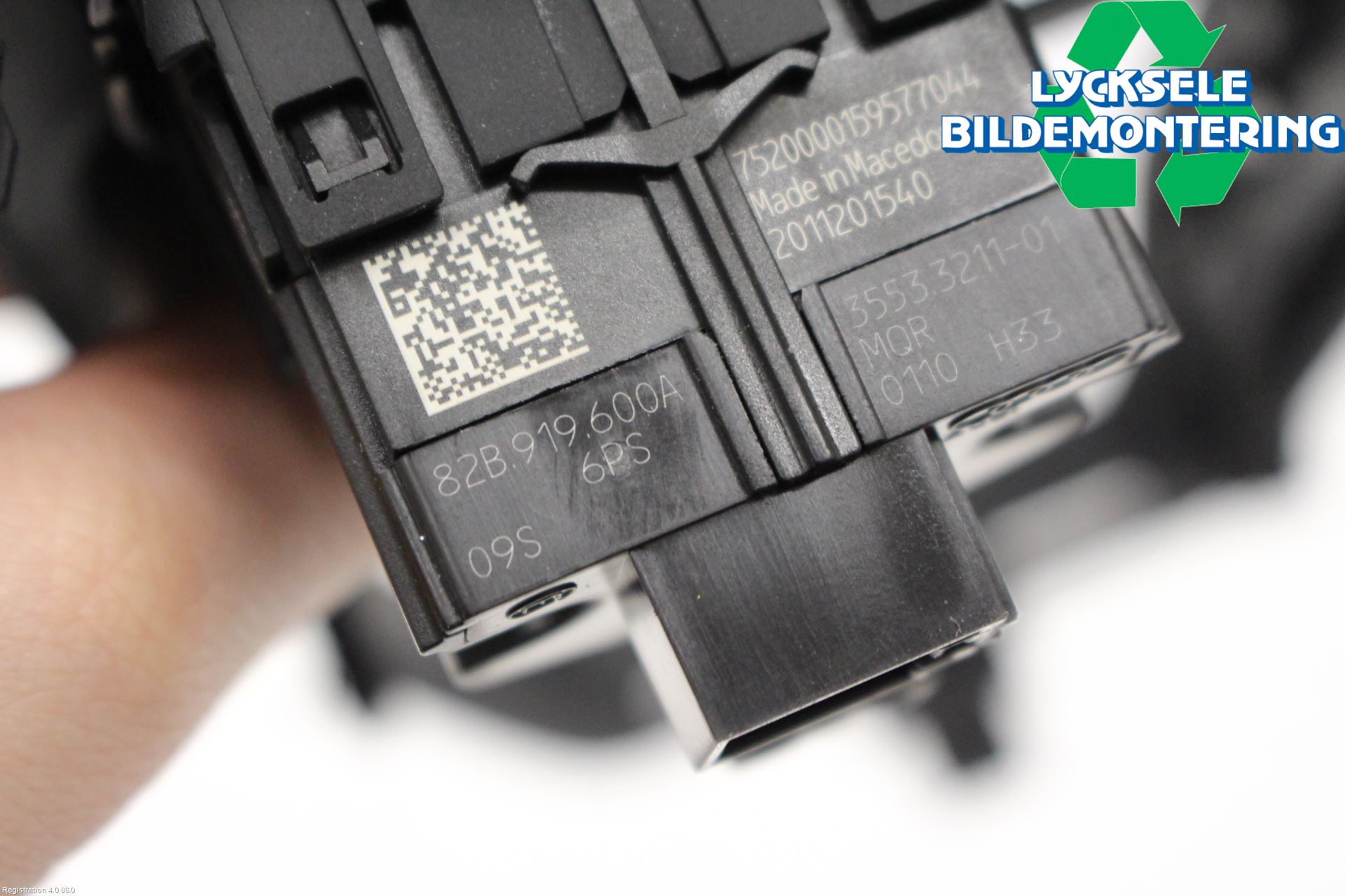 Audi A1 19- Inredning Sarg Växelspak