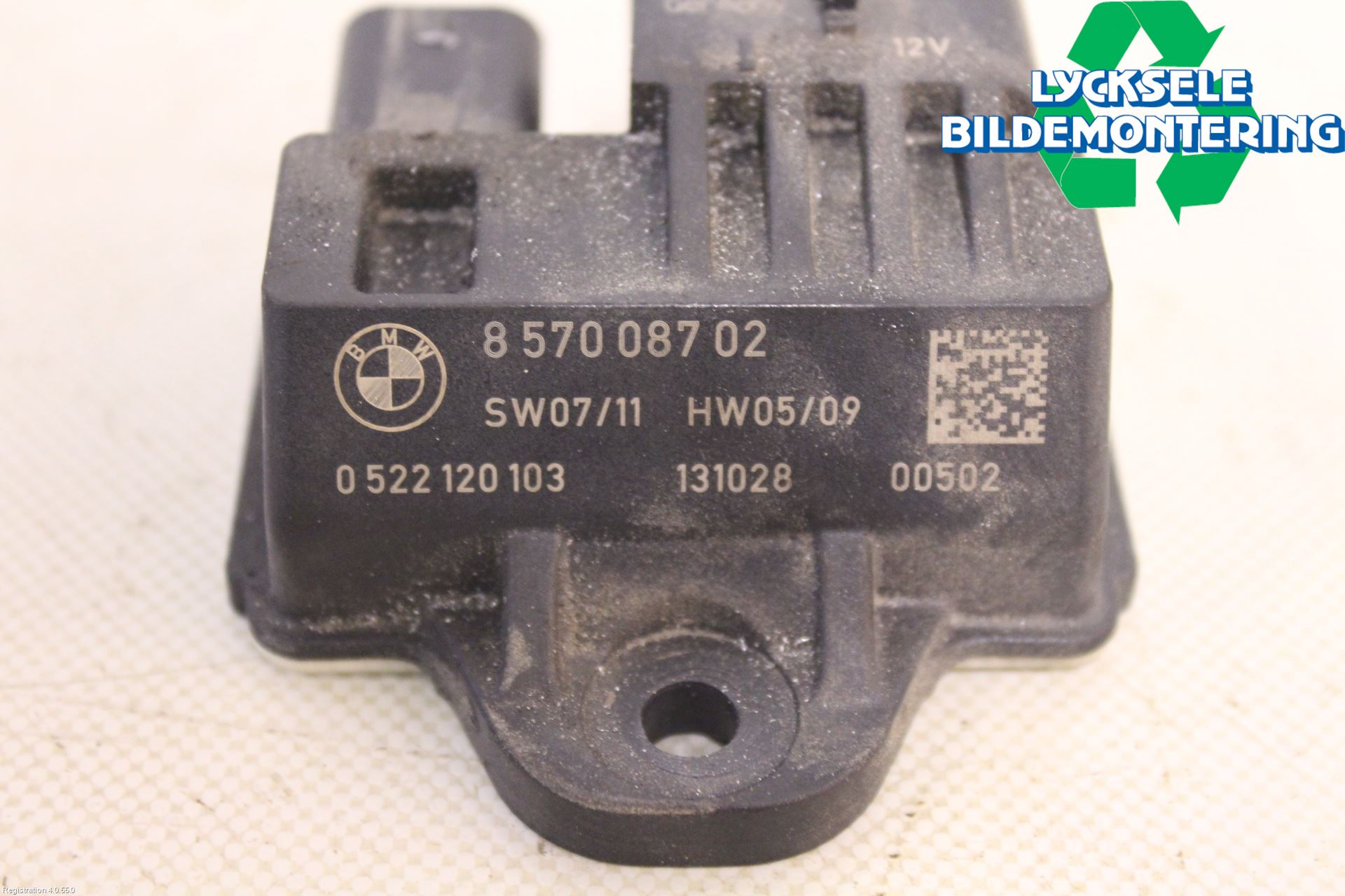 BMW 3 GT F34 13-19 Relä Glödning Diesel