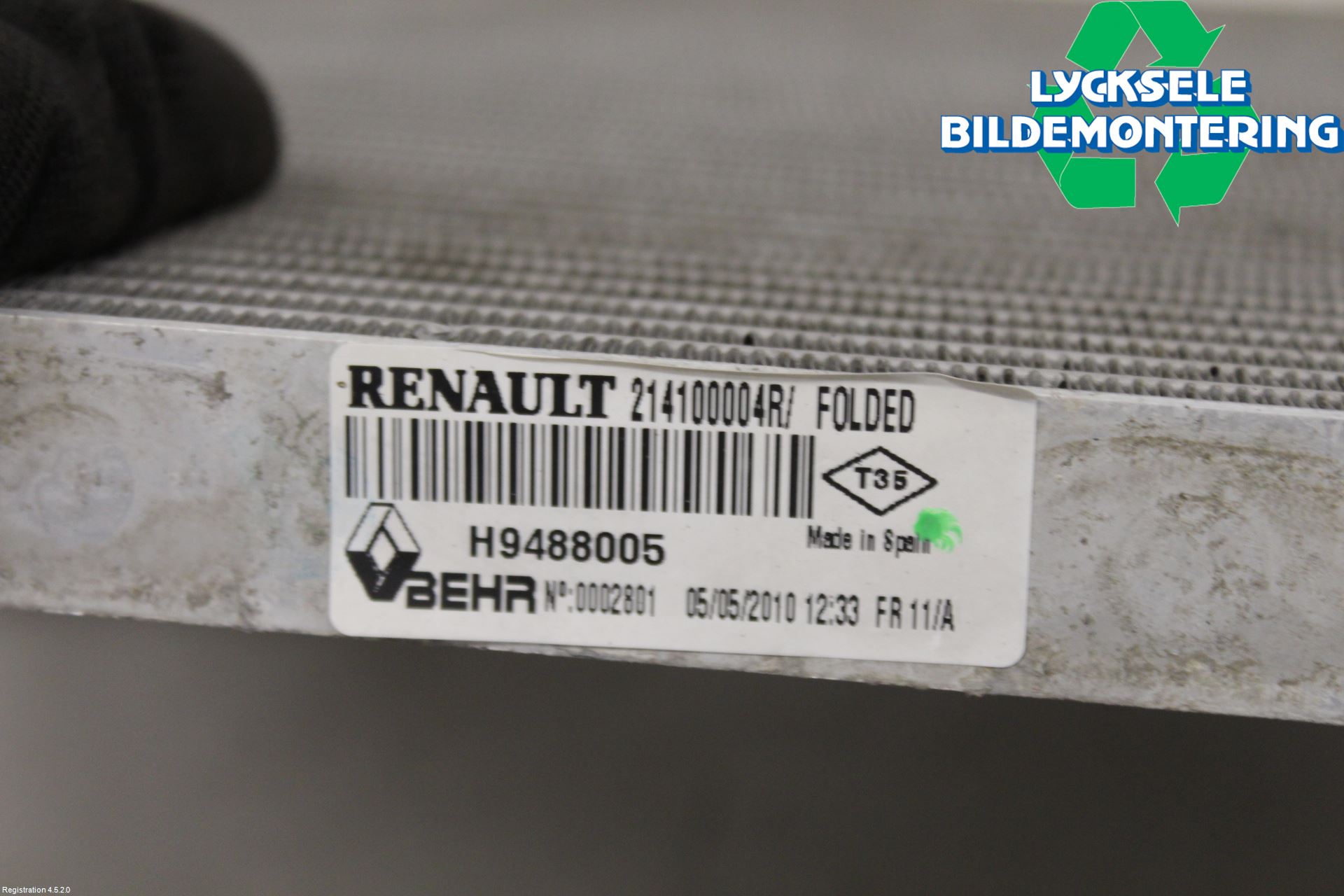 Renault LAGUNA III 08-10 Kylare Man