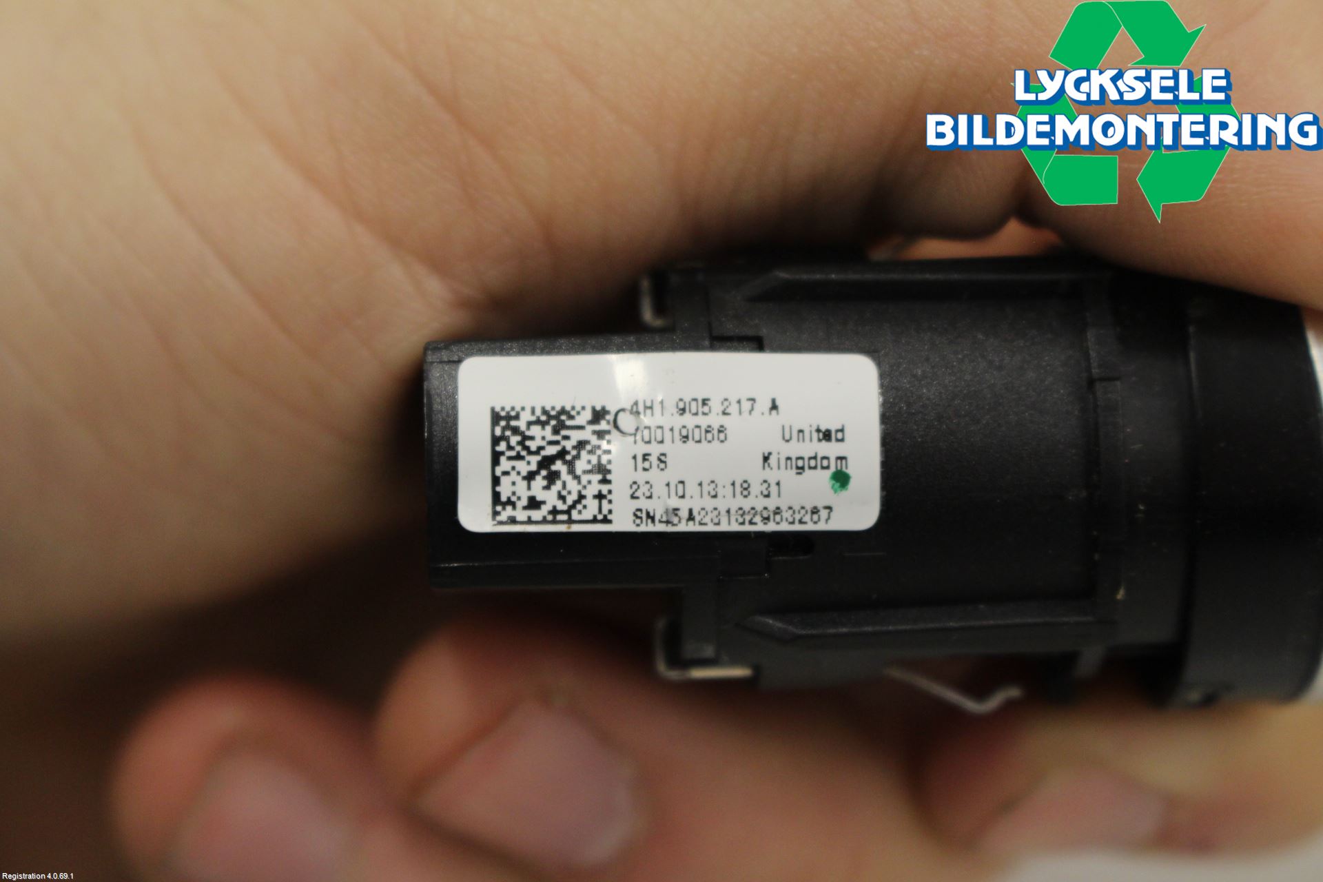 Audi A8/S8 4H 10-17 Startknapp Personbil