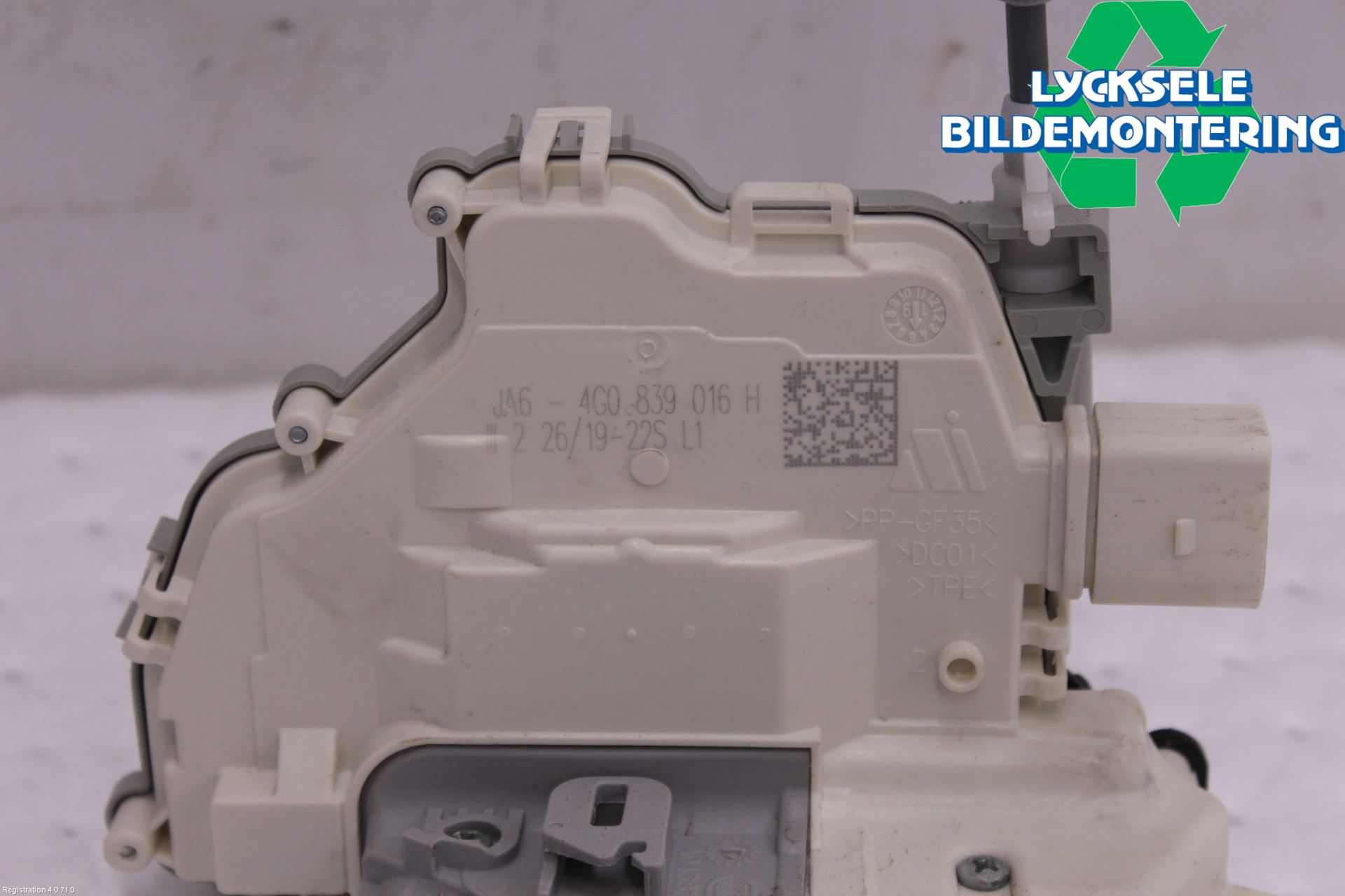 Audi A4/S4 B9 20- Låskista-Dörrlås