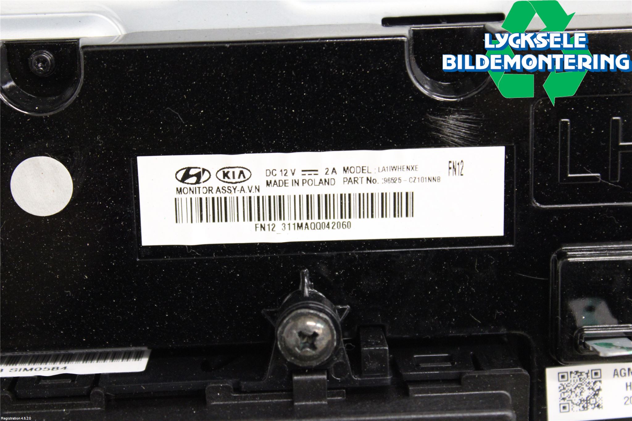 Hyundai TUCSON 05- Cd Radio - Multimediapanel