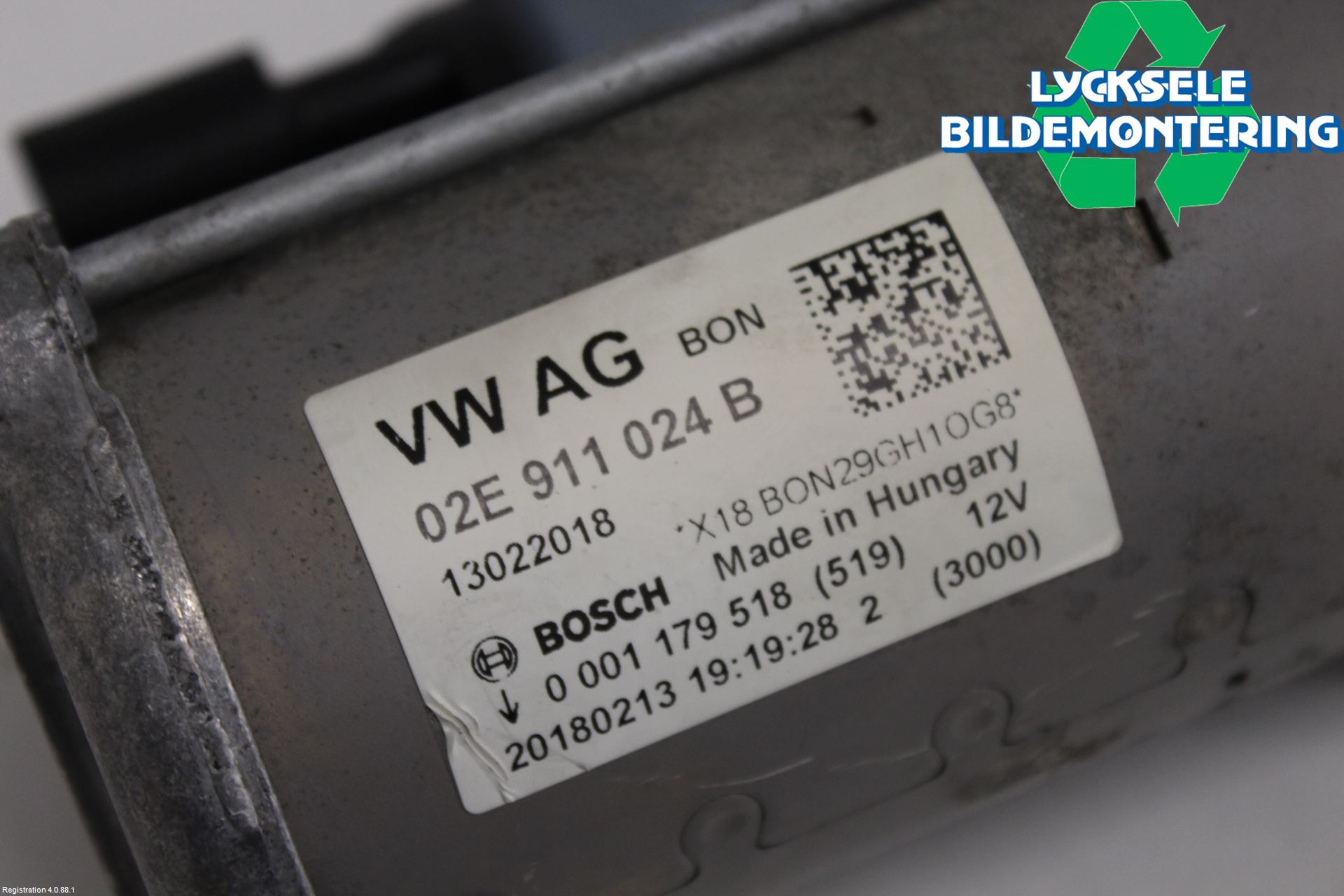 Volkswagen VW TIGUAN 16-24 Startmotor