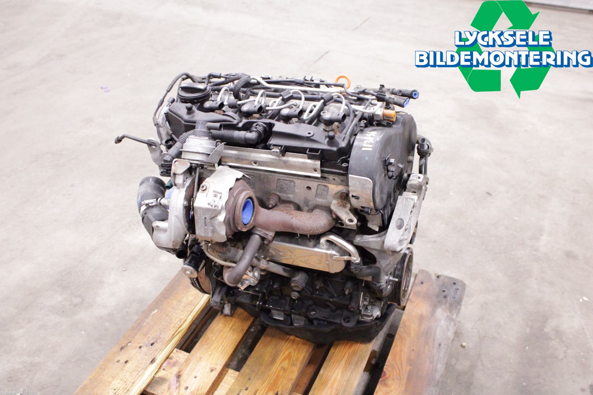 Volkswagen VW GOLF VI 09-13 Motor Diesel