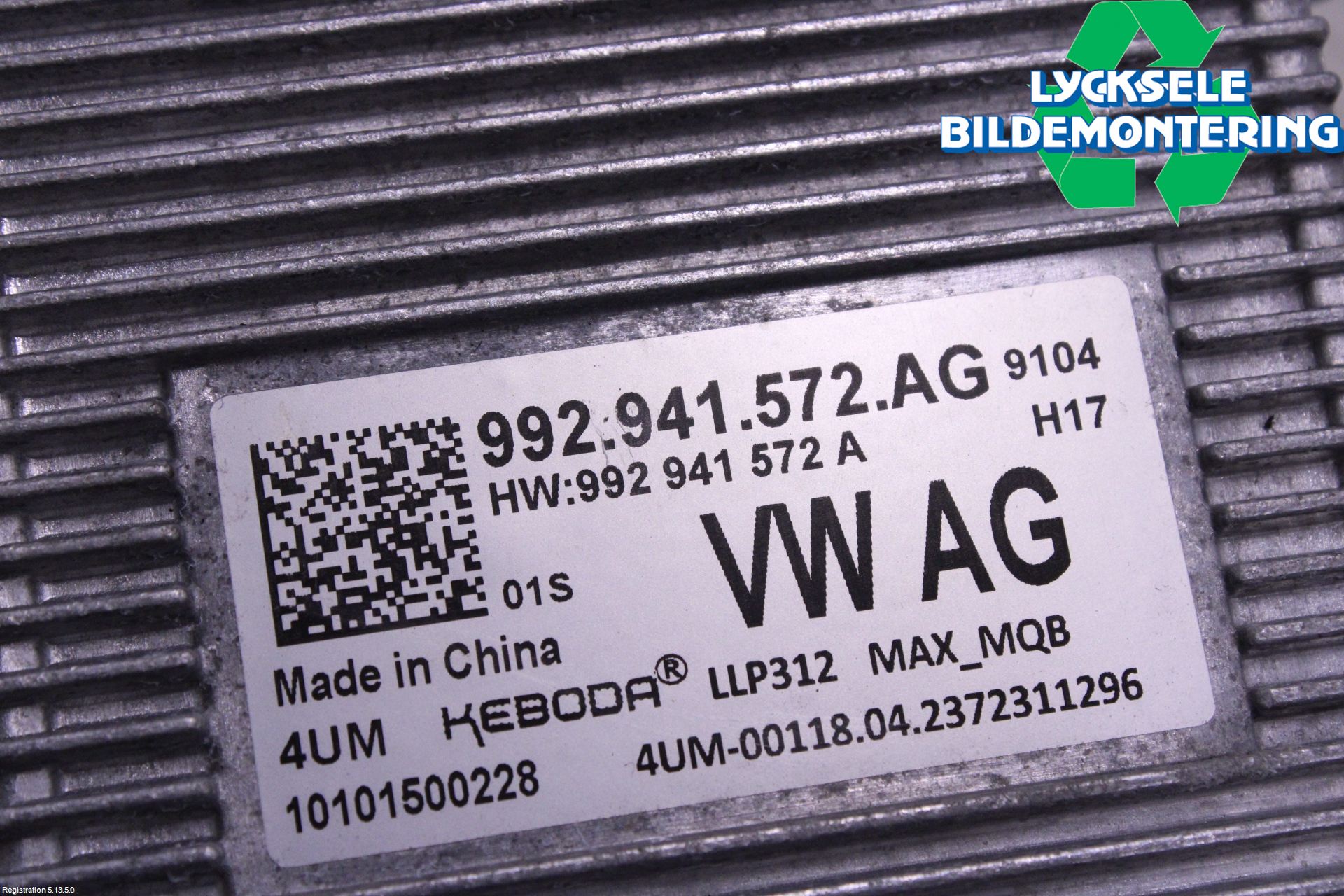 Volkswagen VW ID.4 21- Styrenhet Strålkastare