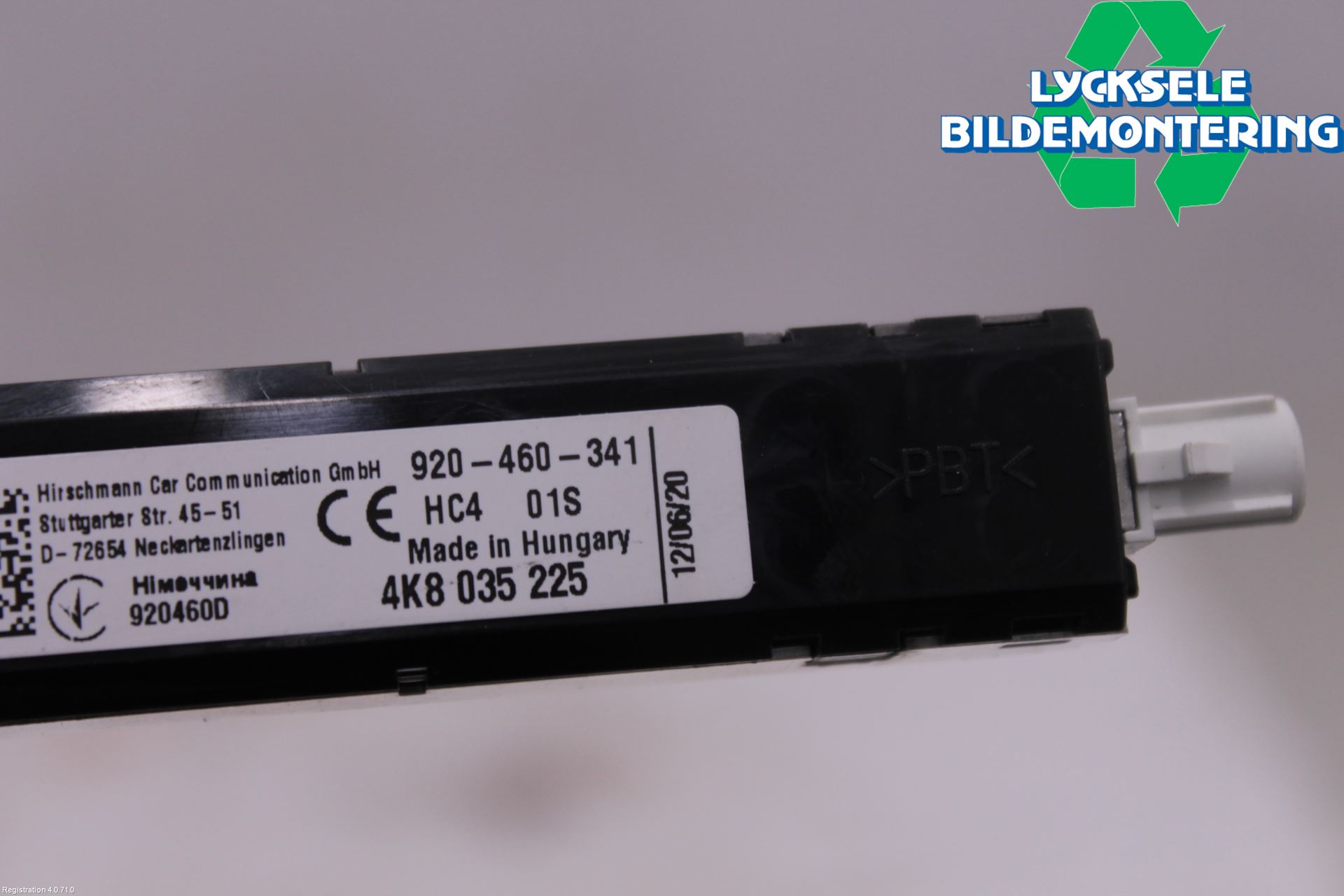 Audi A7 Sportback 4K 18- Antennförstärkare