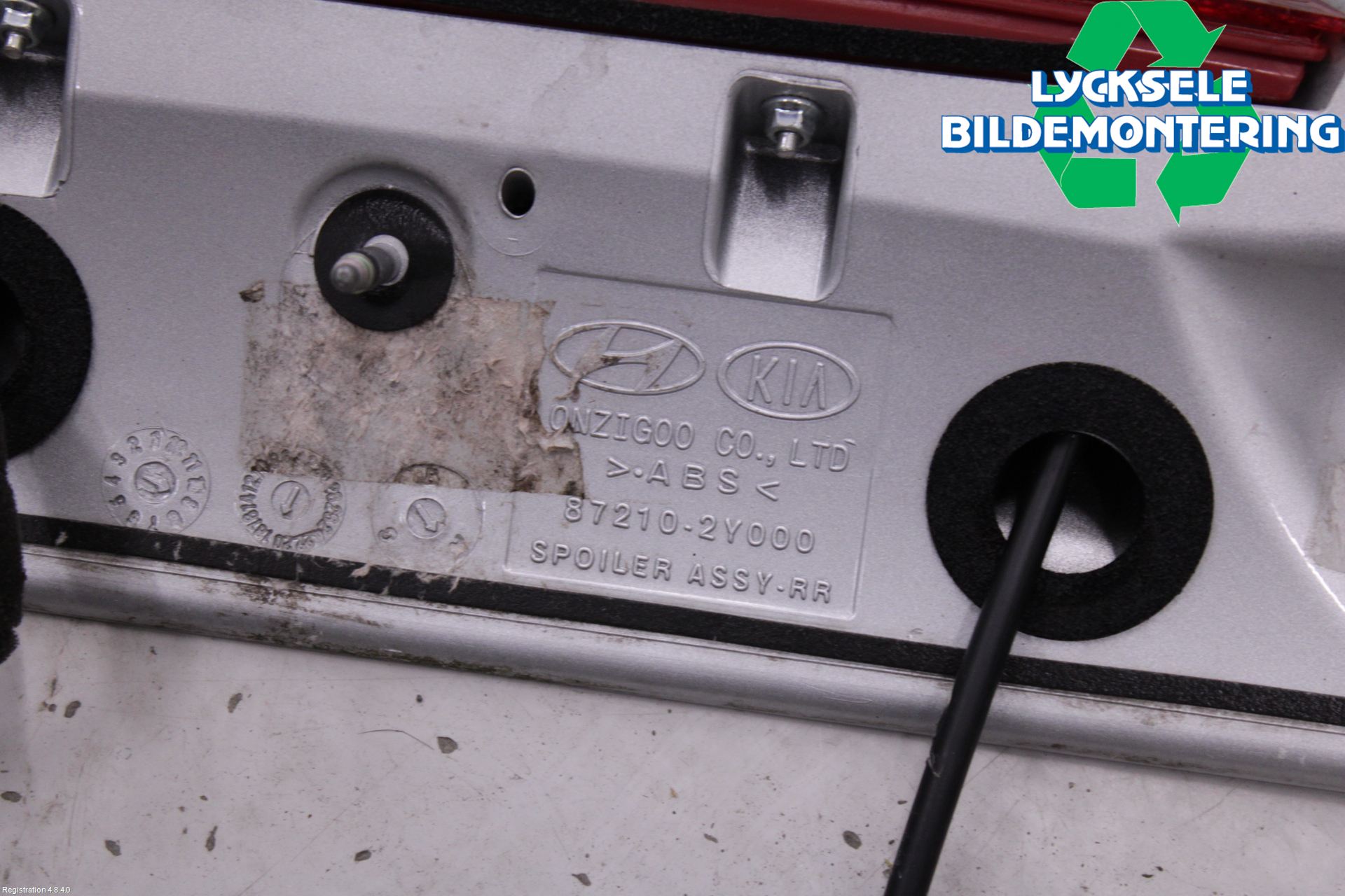 Hyundai ix35 Spoiler Baklucka