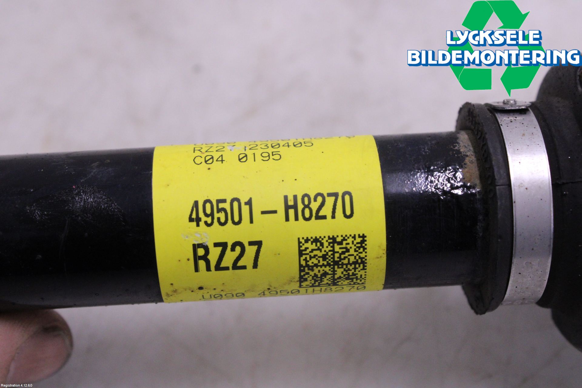 Kia STONIC 18->> Drivaxel Fram Höger