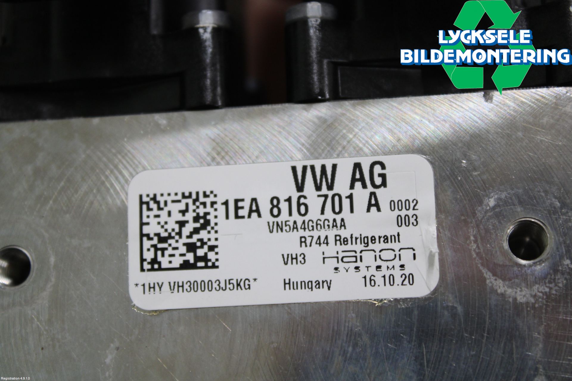 Volkswagen VW ID.3 21- Ac Expansionsventil