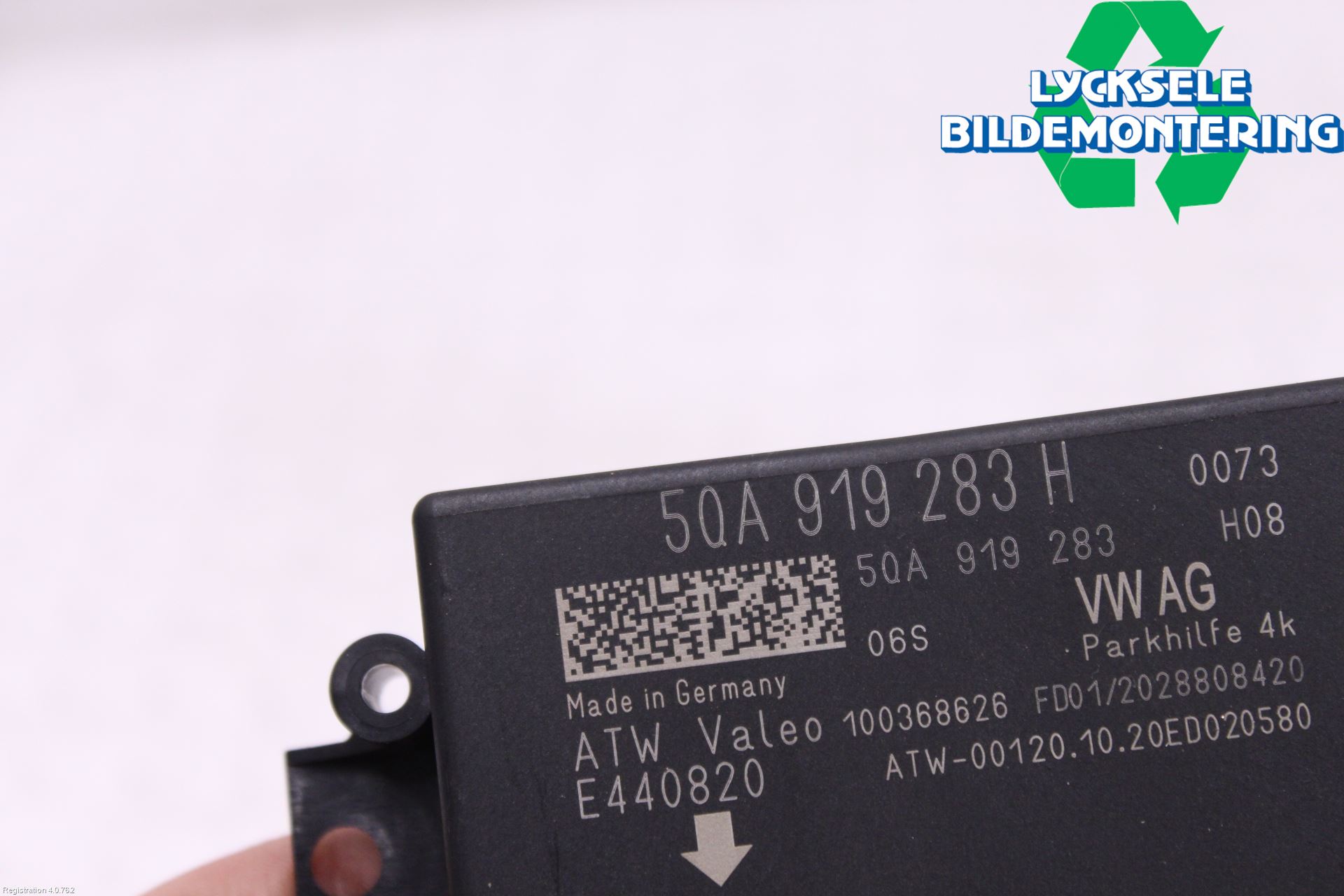 Audi A1 19- Styrenhet Parkeringshjälp