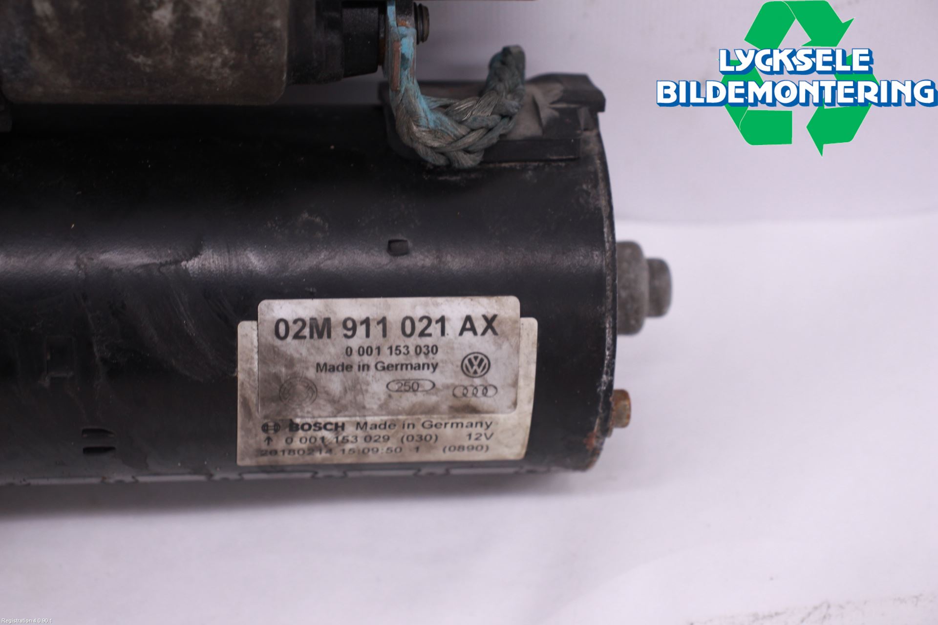 Volkswagen VW TRANSP/CARAVELLE (T6) 16-22 Startmotor Diesel